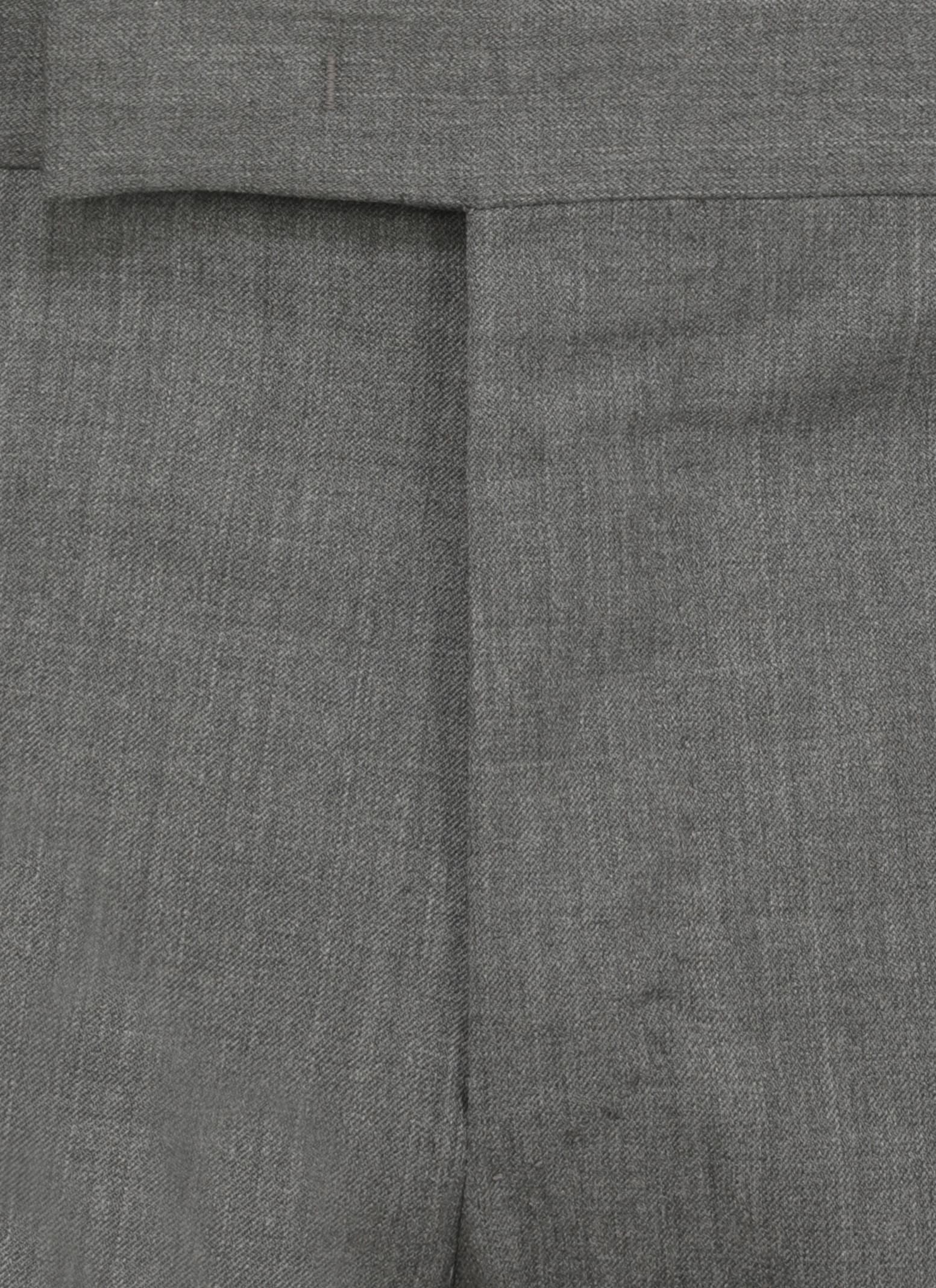 Pt Torino Rebel Stretch Wool Trousers In Gray
