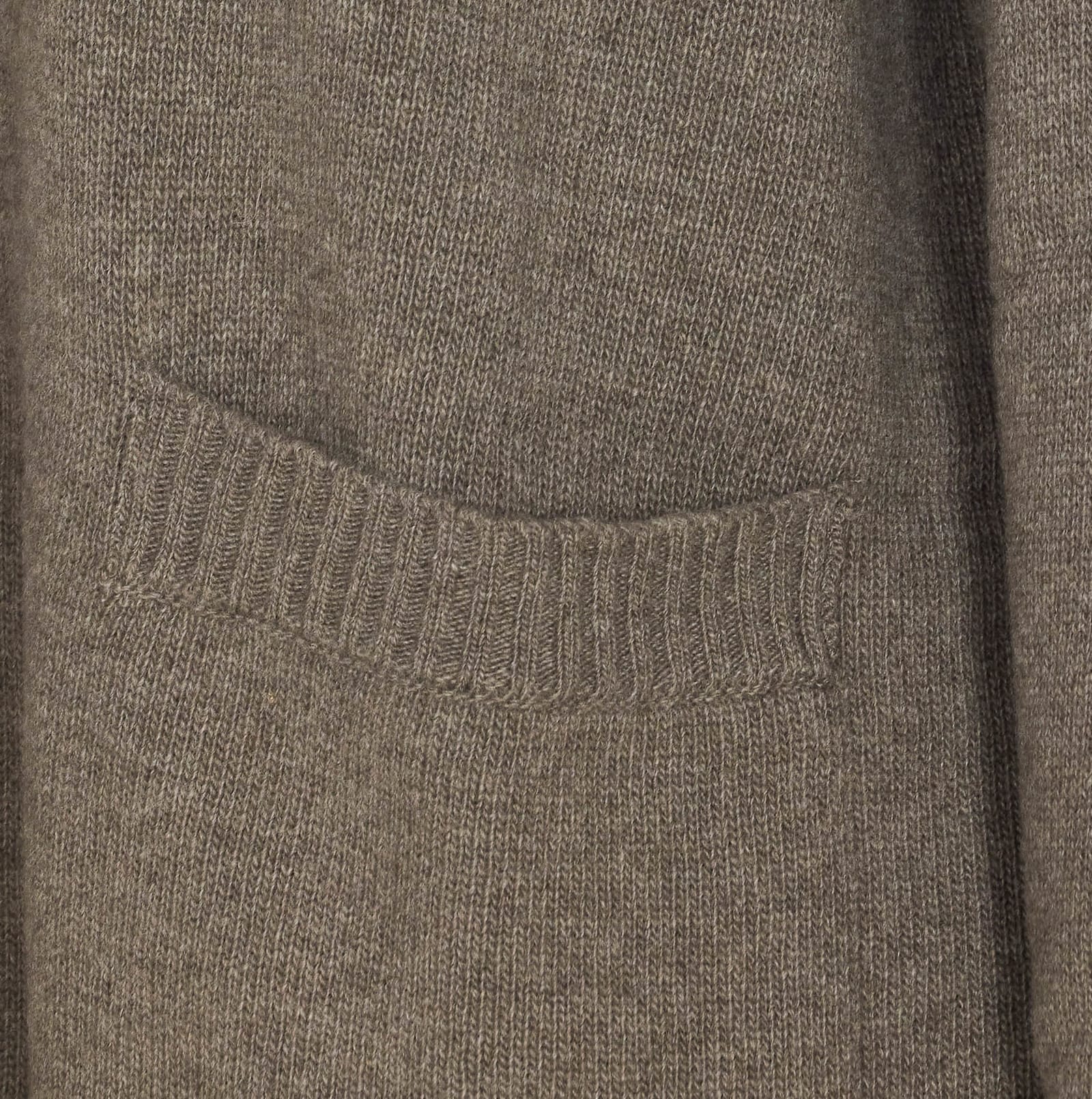 Roberto Collina Knitwear Cardigan With Front Pockets And V-neckline In Green