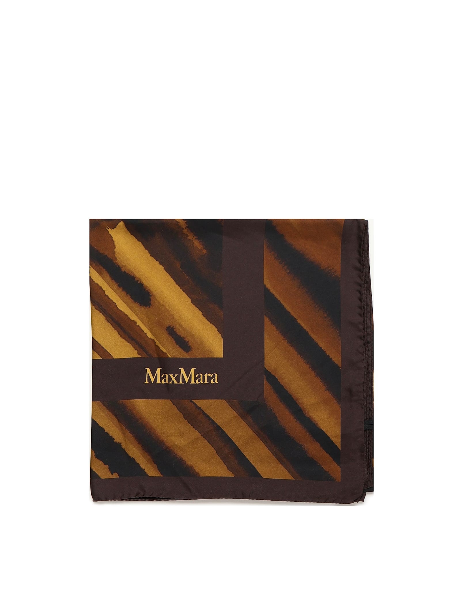 Max Mara Selim Printed Silk Shawl