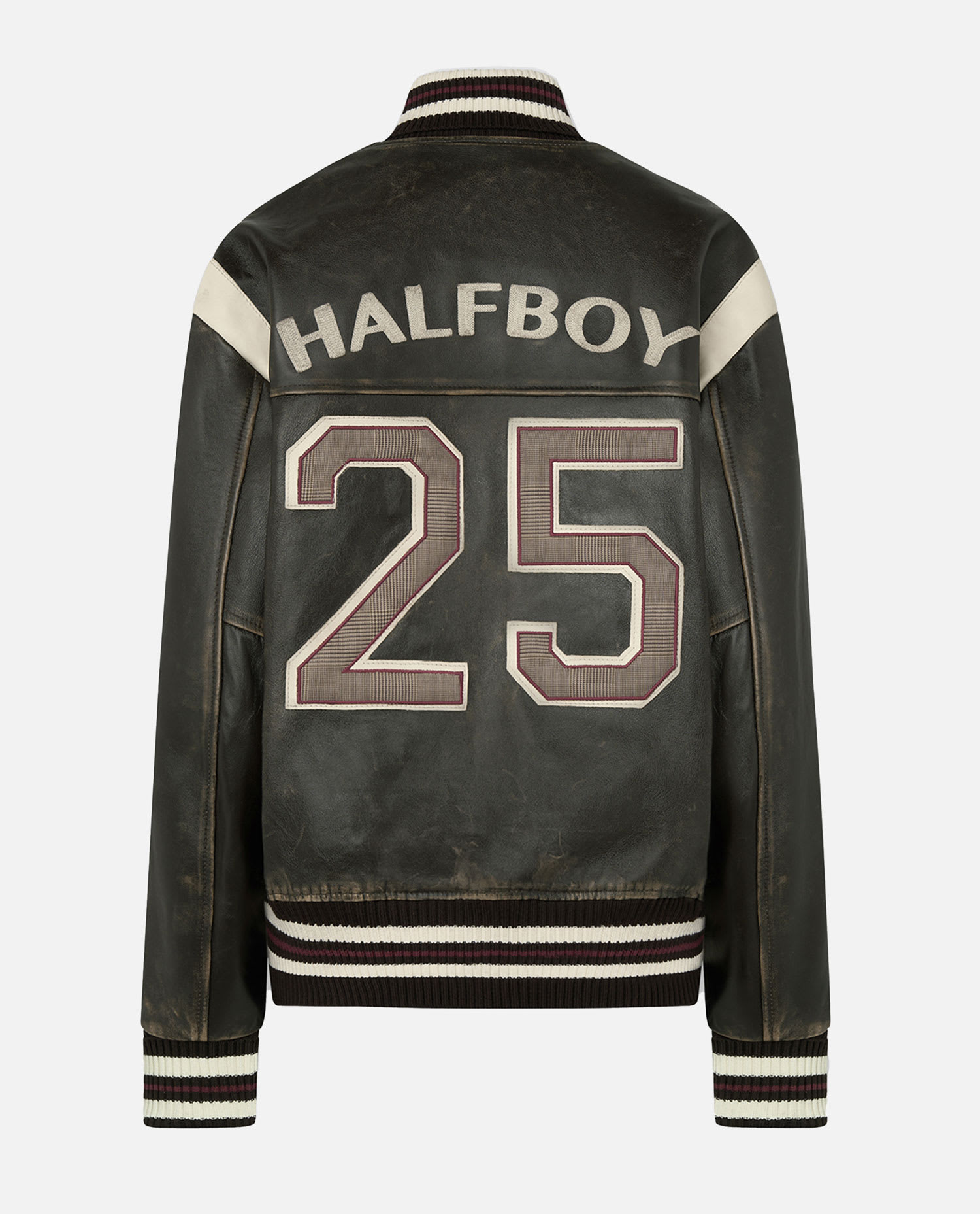 Halfboy Bomber Varsity In Black