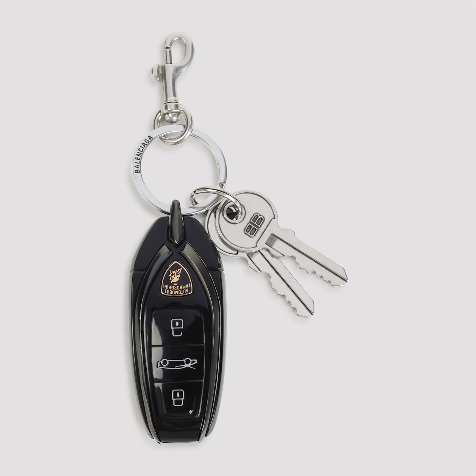 Balenciaga Lambo Key Ring Men In Black