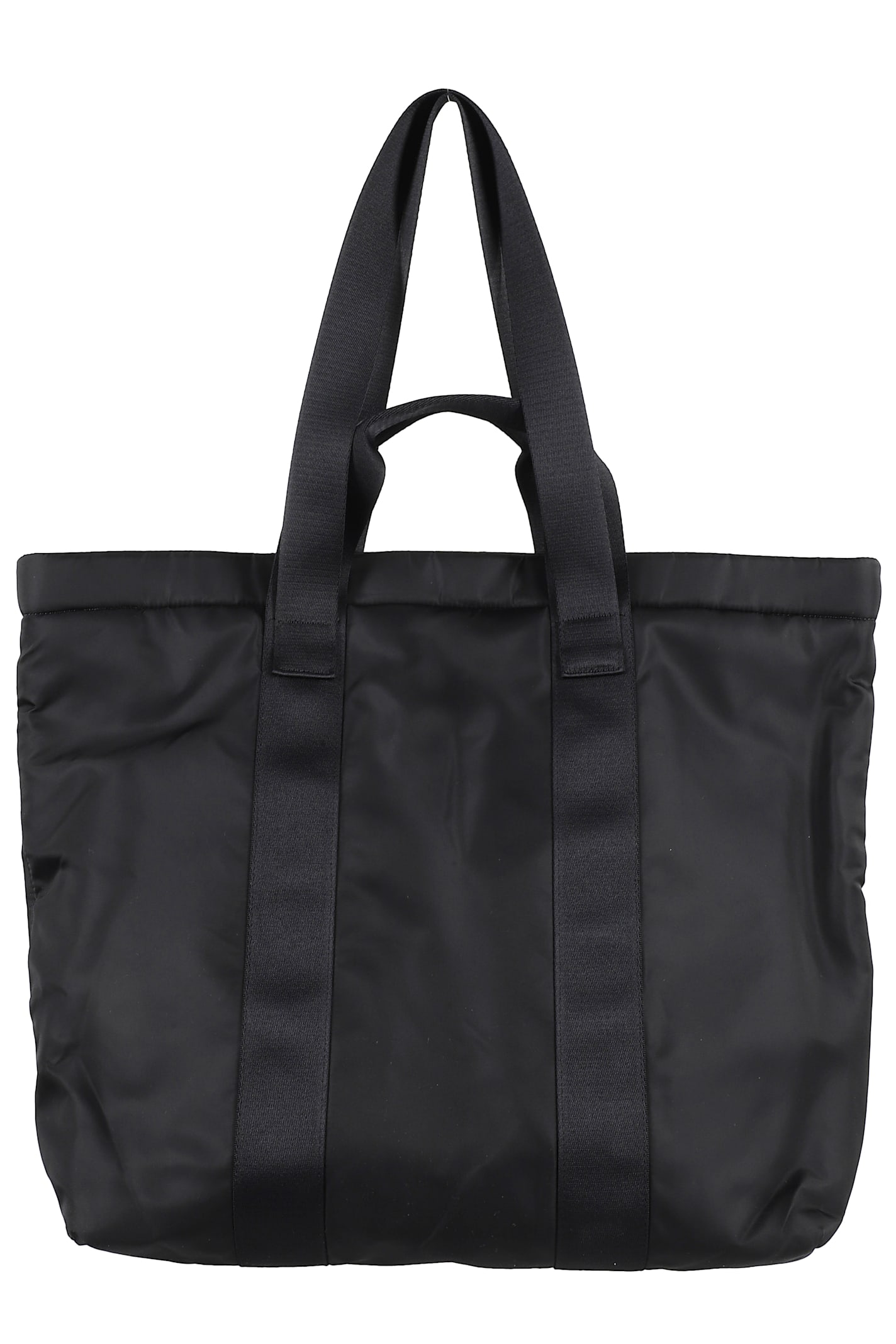 Y-3 Logo Shopper Bag In Black