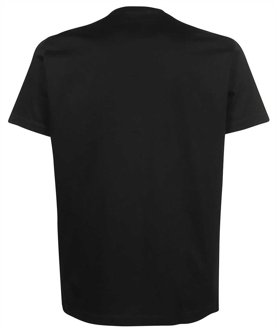 Dsquared2 Slogan Printed Crewneck T-shirt In Black