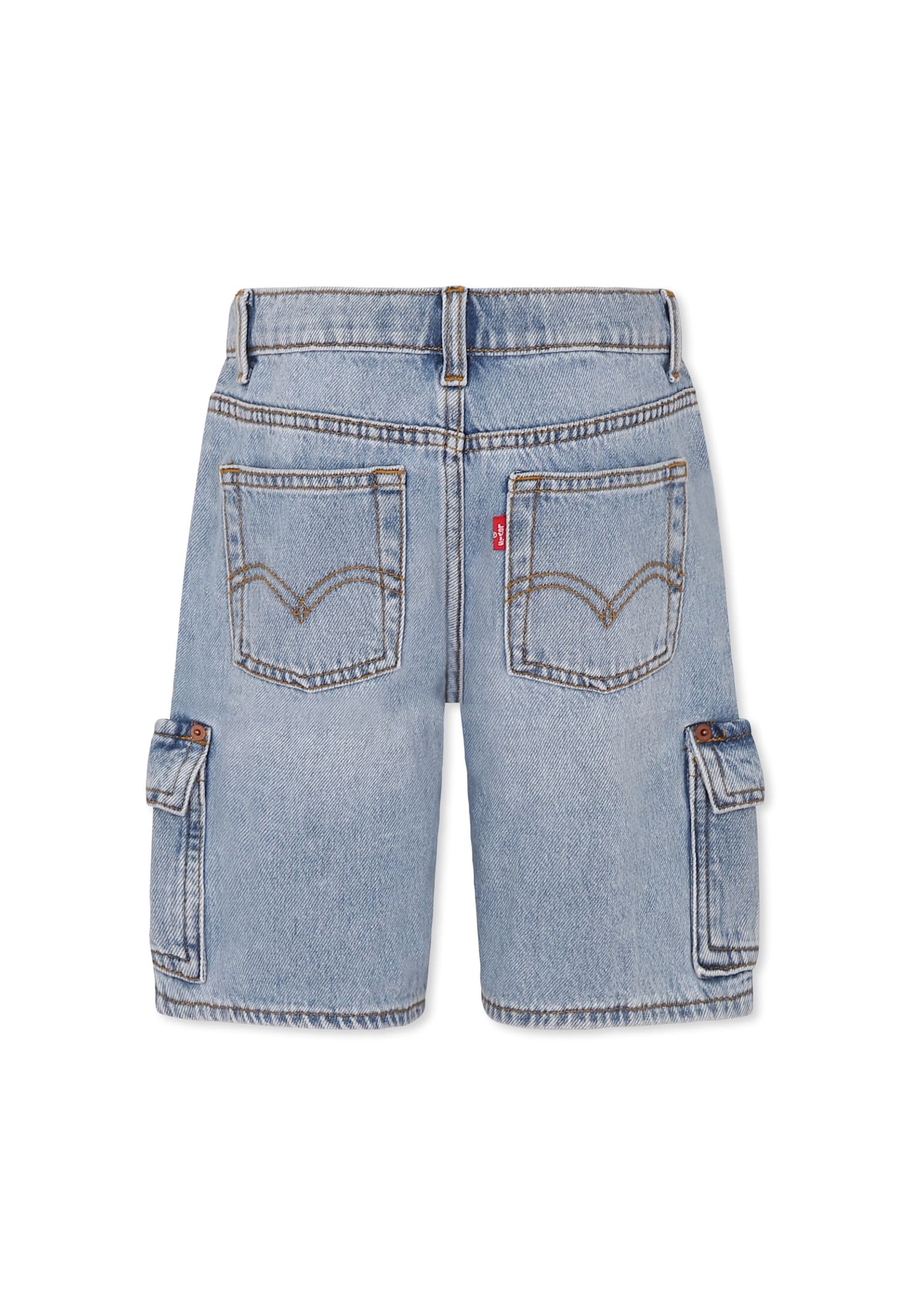 Shop Levi's Denim Shorts For Boy With Logo