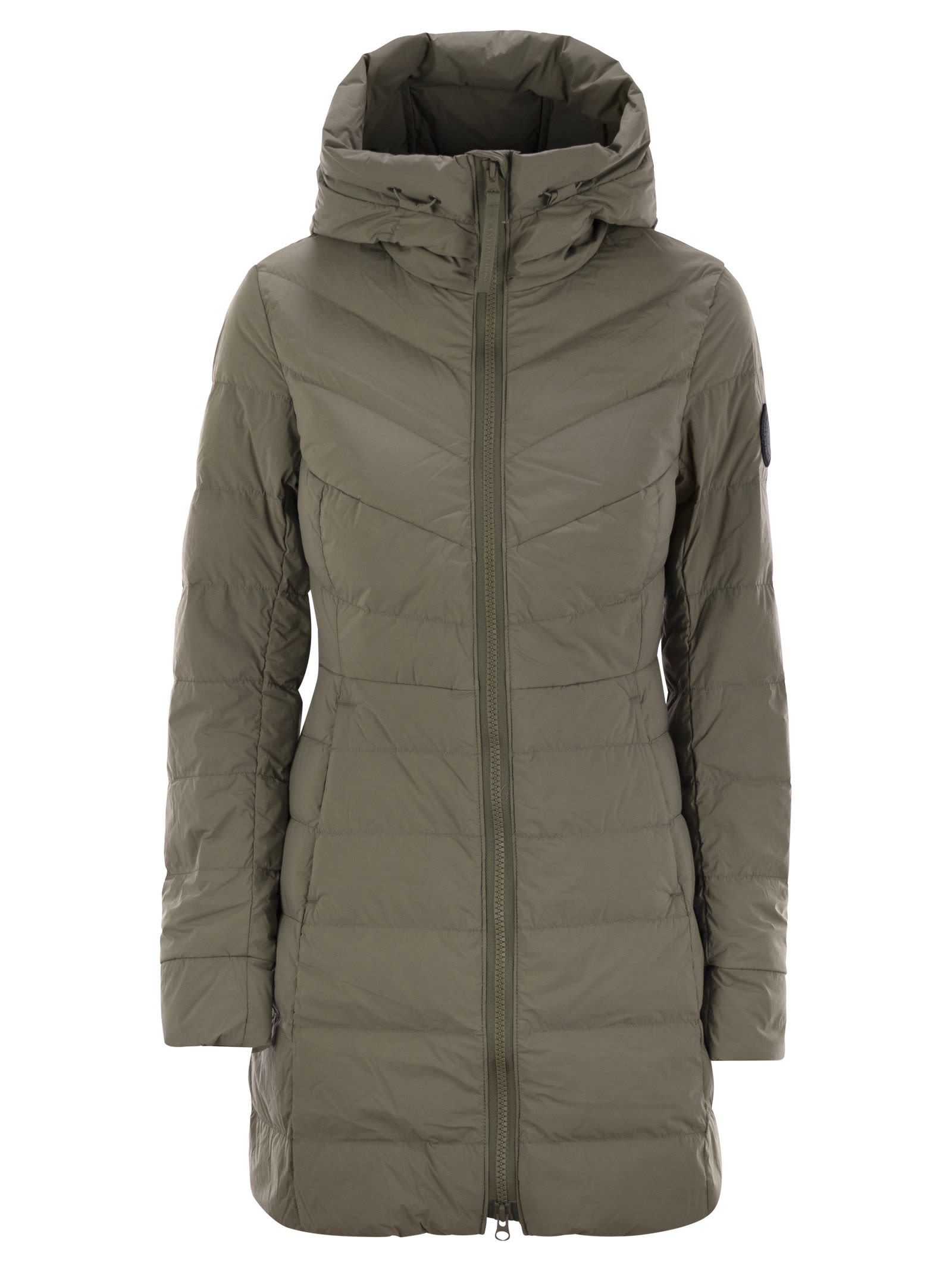 Shop Canada Goose Clair - Down Filled Coat In Sage