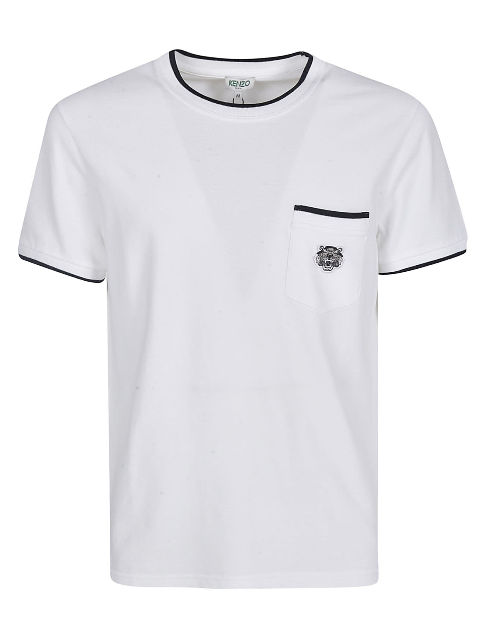 KENZO TIGER CREST POCKET T-SHIRT,11258787