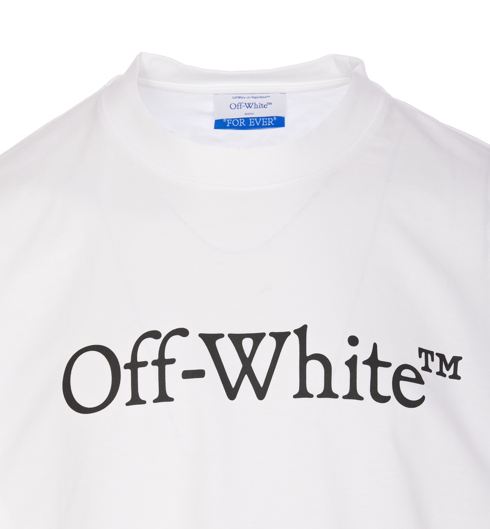 Shop Off-white Logo Skate T-shirt In White