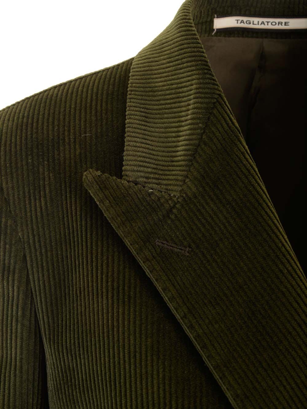 Shop Tagliatore Jasmine Double-breasted Blazer In Green