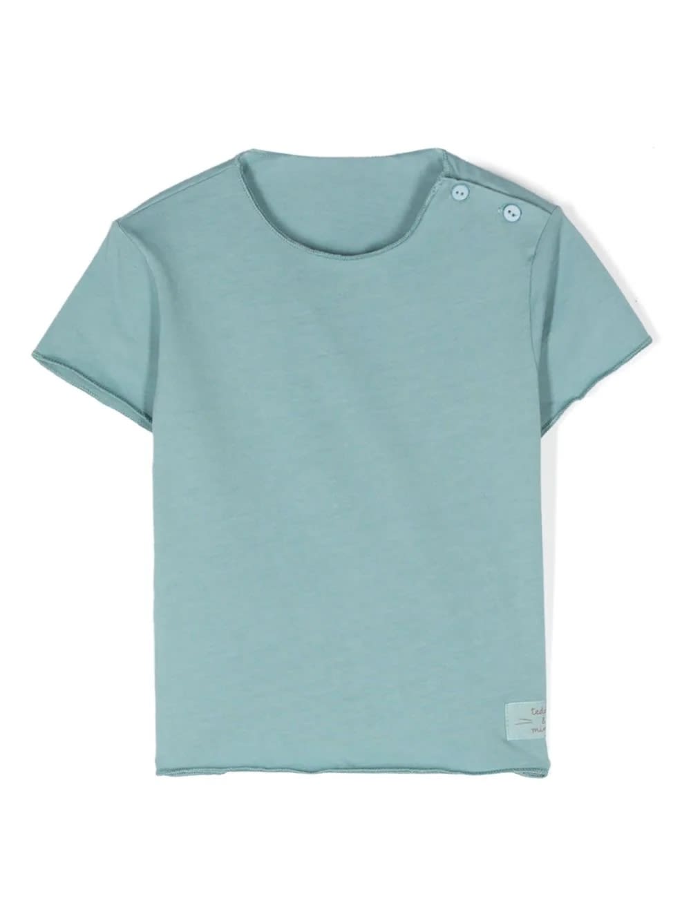Shop Teddy &amp; Minou T-shirt Con Logo In Green