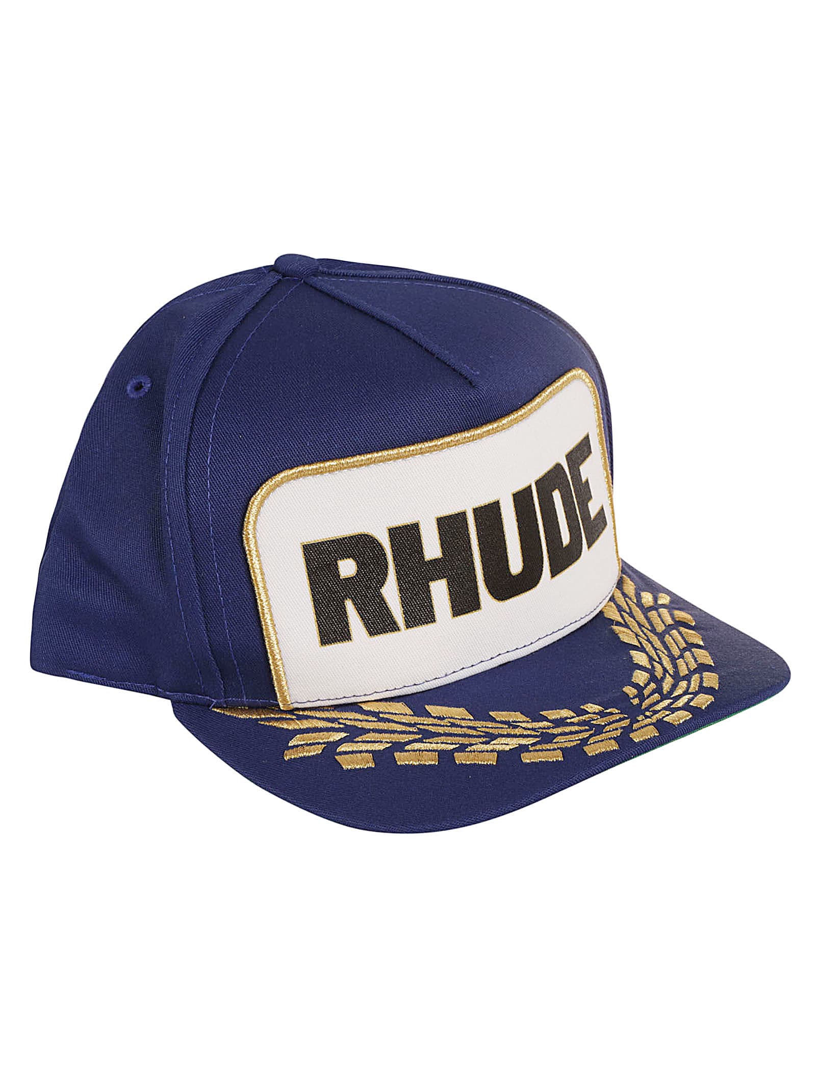 Shop Rhude Formula Panel Hat In Blu