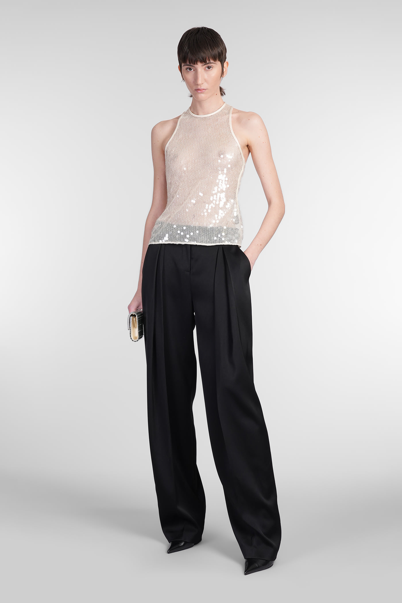 David Koma Pants In Black Triacetate