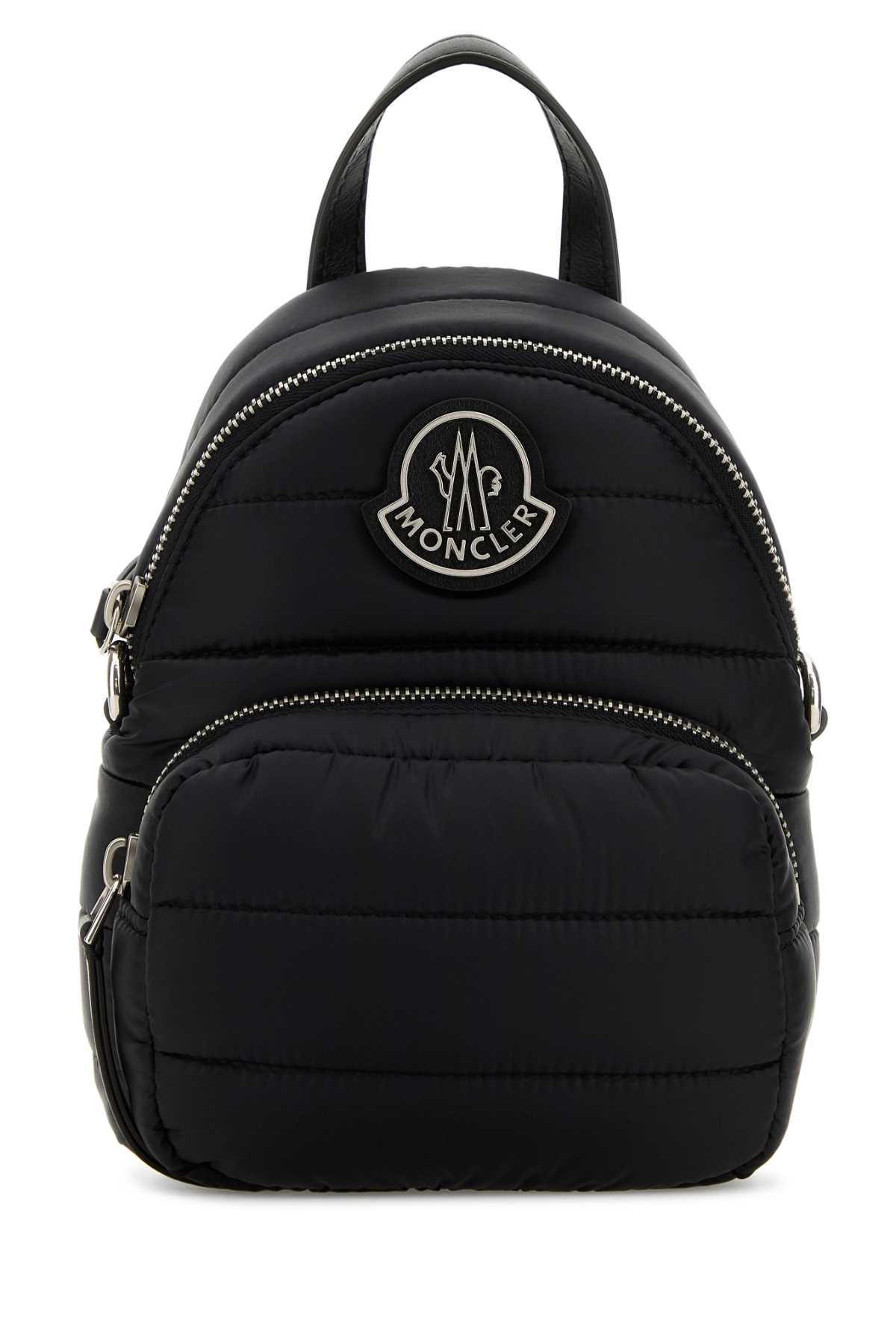 Shop Moncler Black Nylon Kilia Crossbody Bag In 999