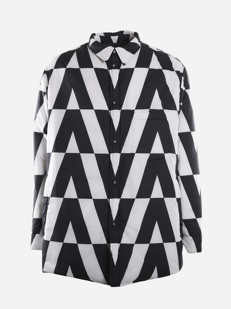 Valentino Optical Macro Print Jacket
