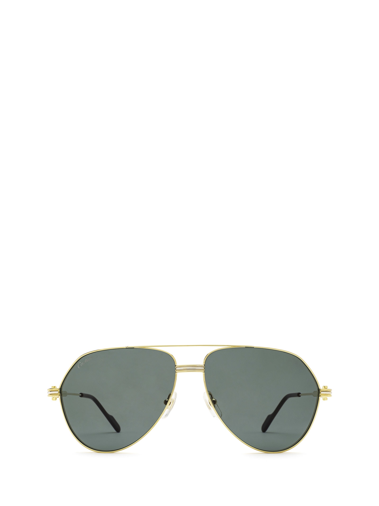 Cartier Eyewear Cartier Ct0303s Gold Sunglasses