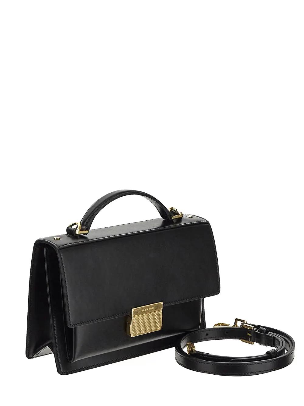 Shop Golden Goose Venezia Bag In Black