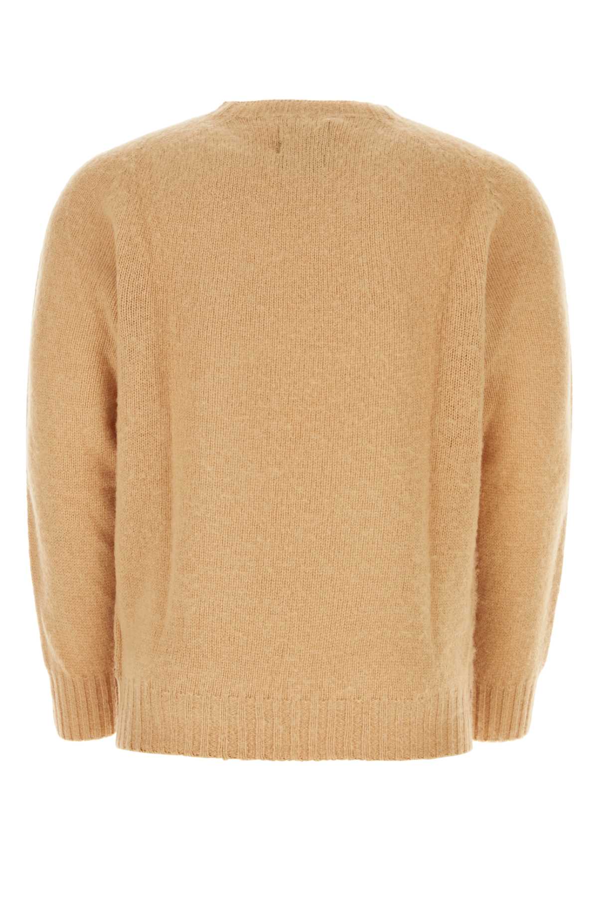 Shop Howlin' Biscuit Wool Sweater In Camel