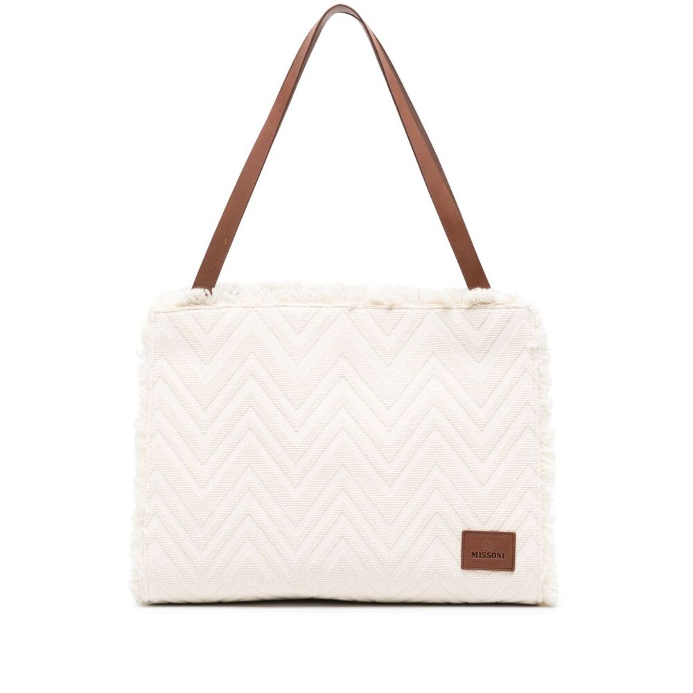 Shop Missoni Bag In Neutrals