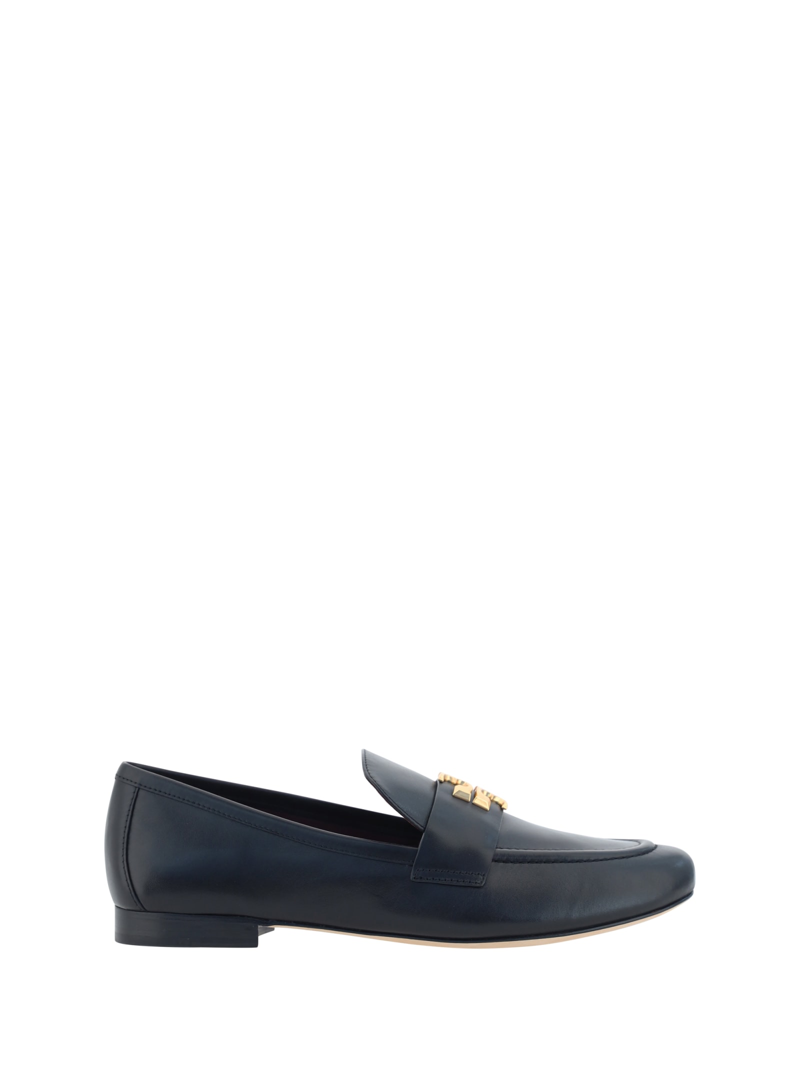 Shop Tory Burch Eleanor Loafers In Perfect Black