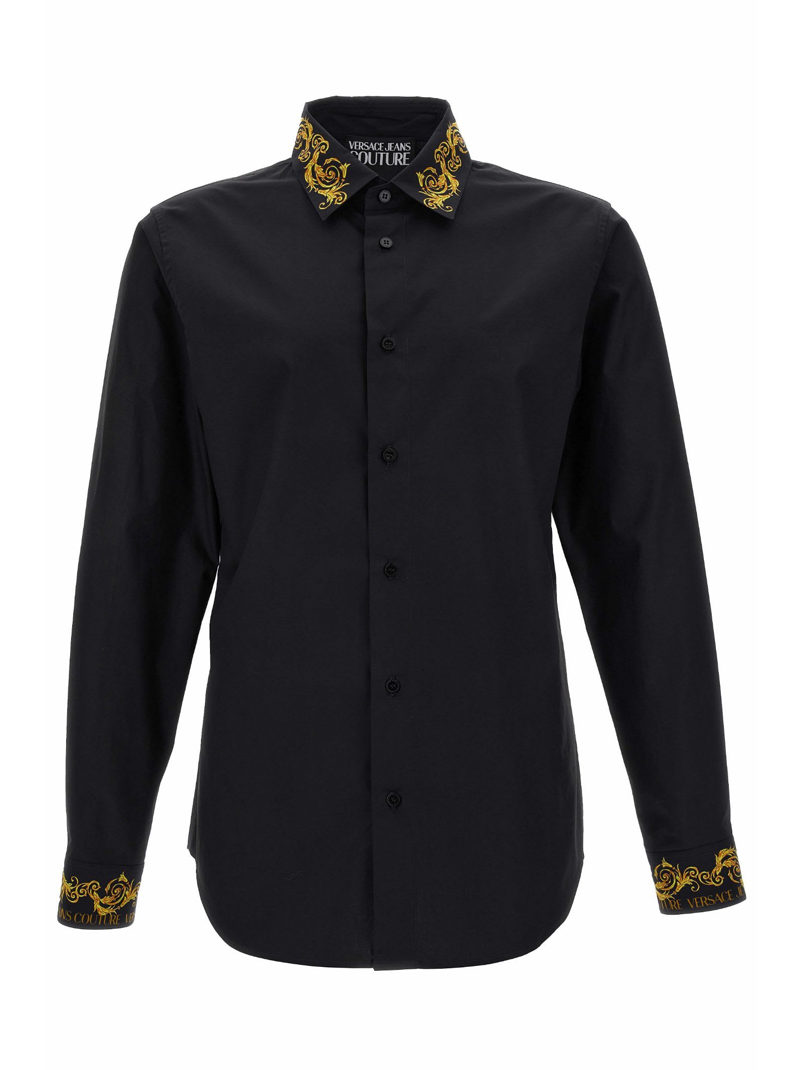 Versace Jeans Couture Shirt In Black