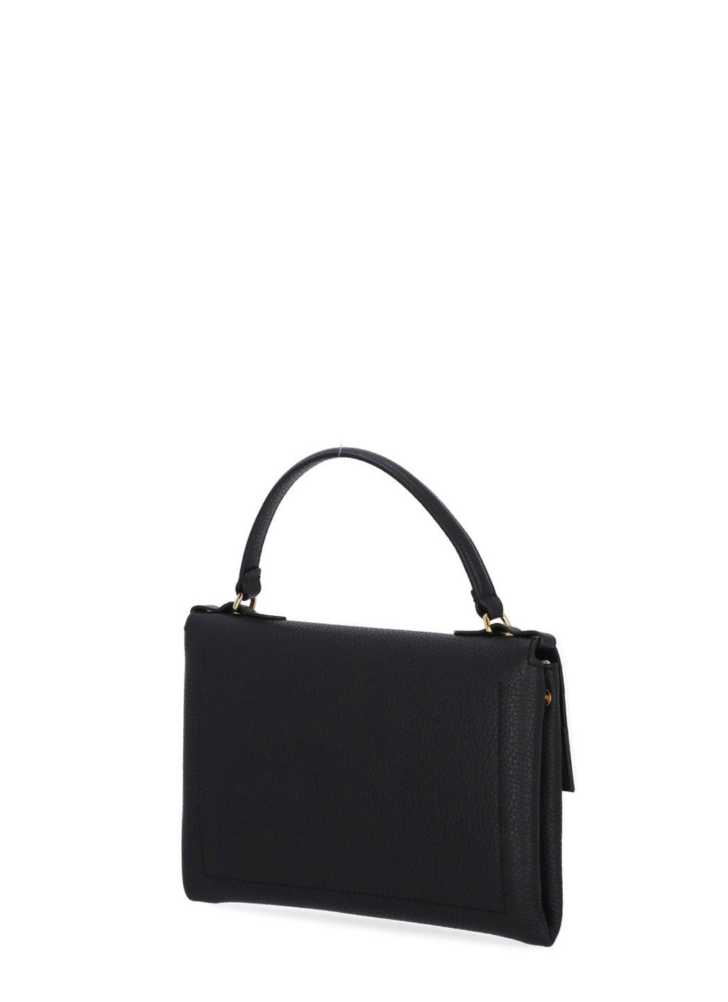 Shop Coccinelle Mini Arlettis Top Handle Bag In Black