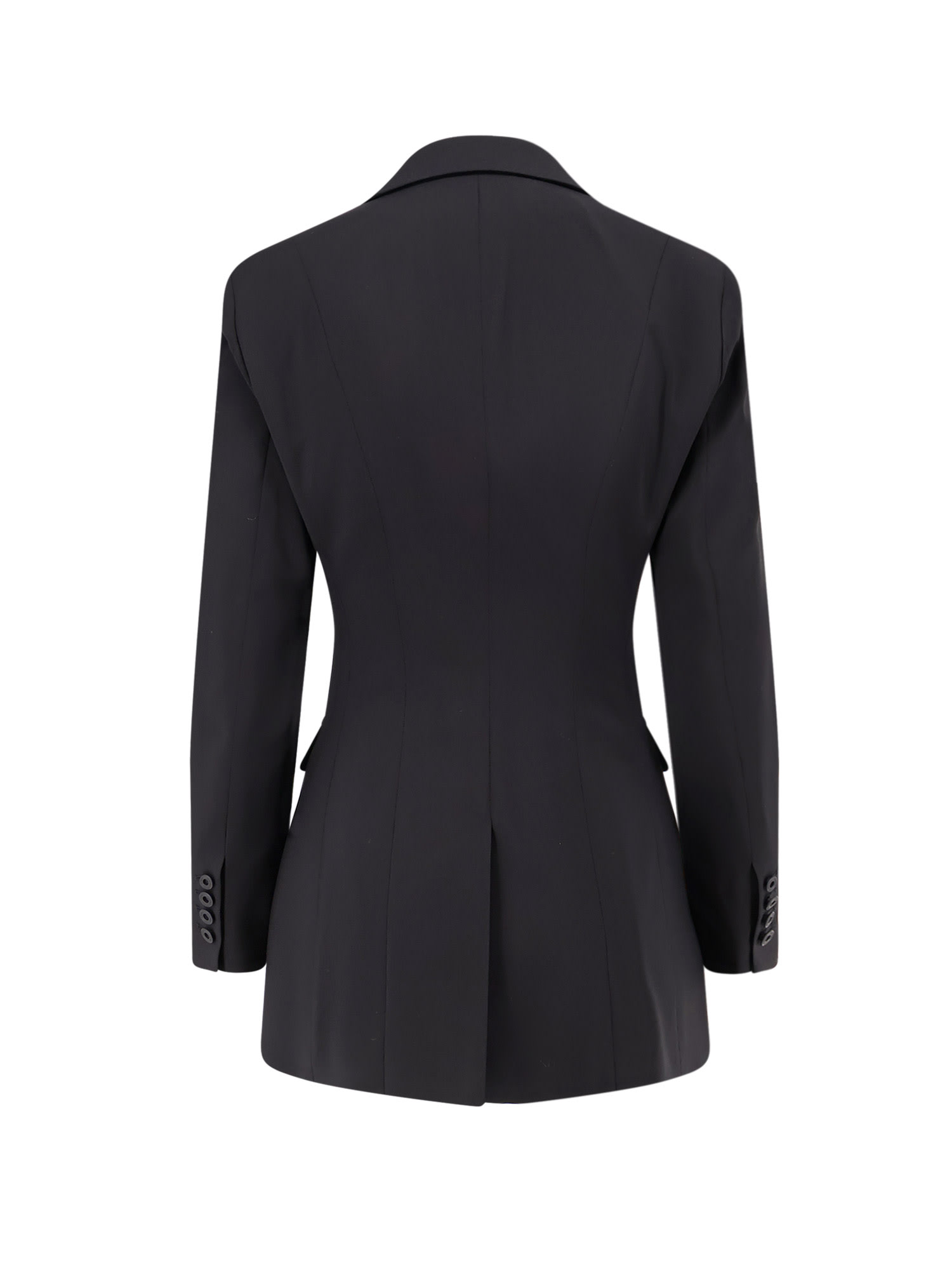 Pence Isabella Virgin Wool Blazer In Black