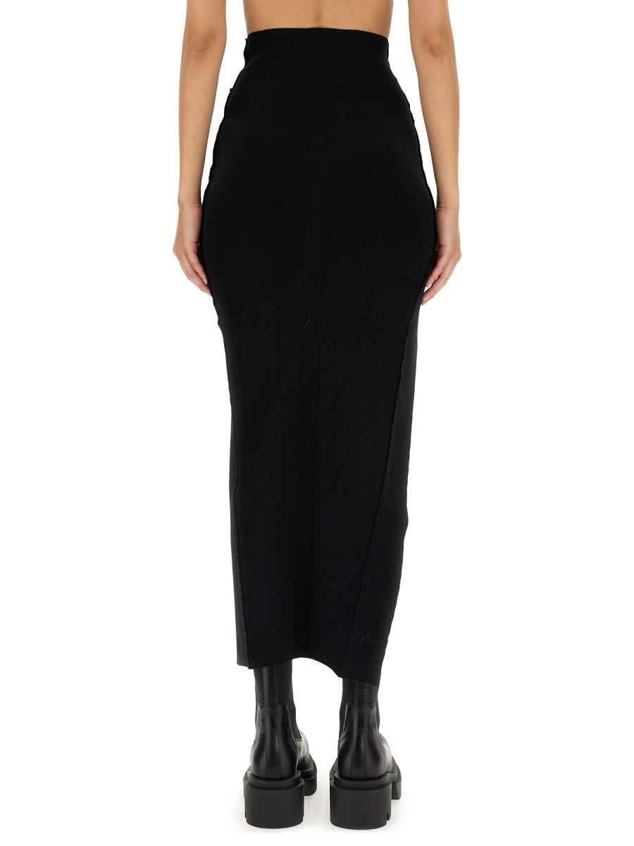 Shop Rick Owens Theresa Skirt In Black