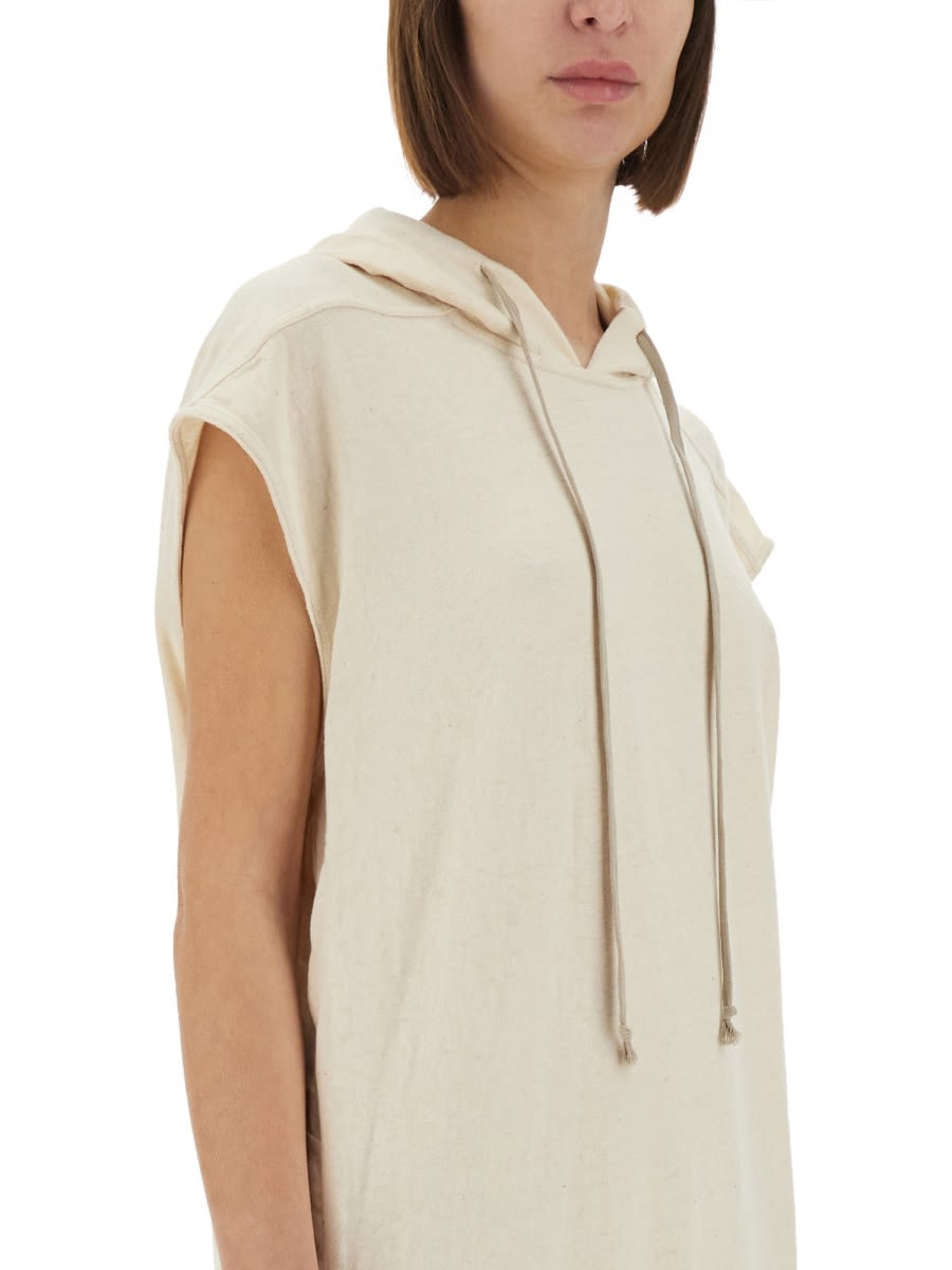 DRKSHDW LONG DRESS WITH HOOD