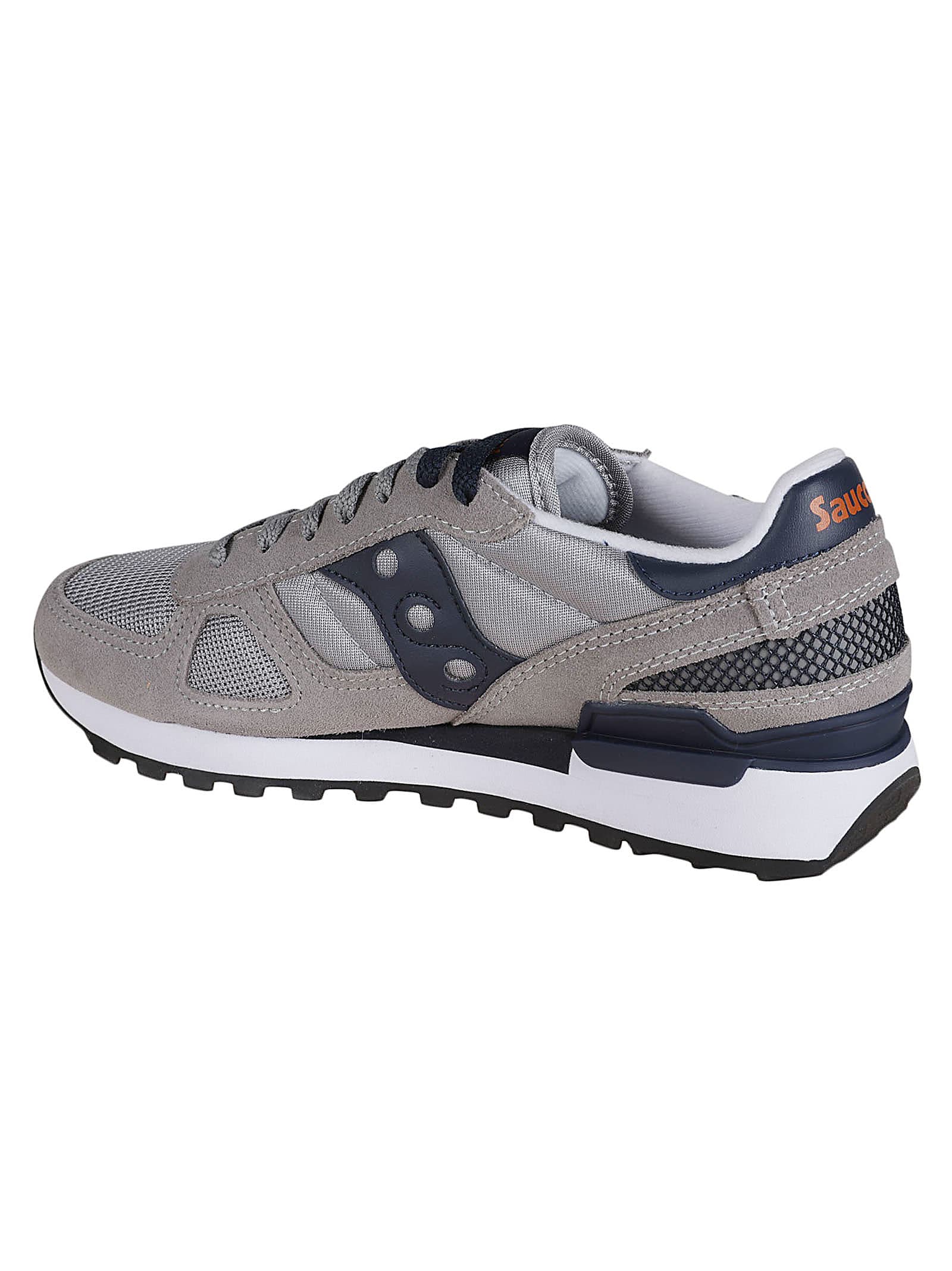 Shop Saucony Shadow Original Sneakers In Grey/navy