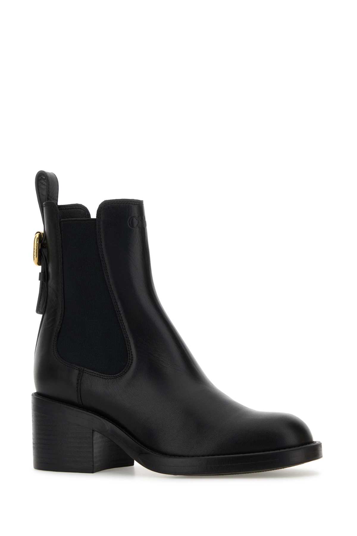 Chloé Dakota Ankle Boots Featuring Block Heel In Black