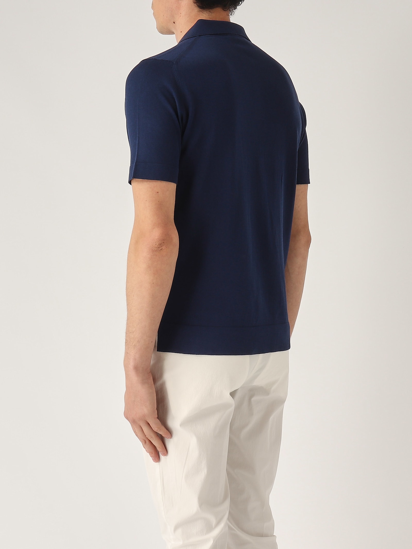 Filippo De Laurentiis Polo Skipper Ss In Blue