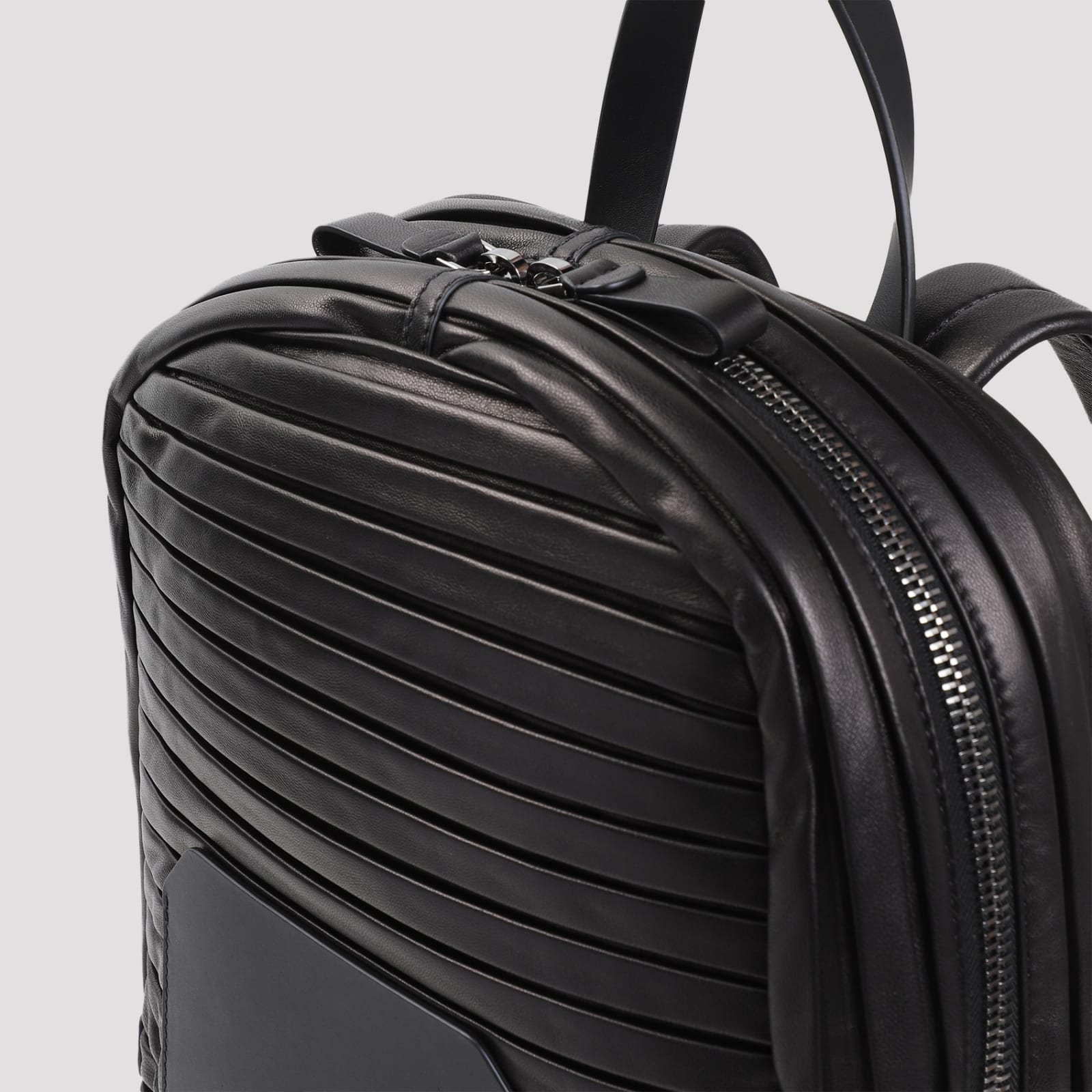 Shop Giorgio Armani Backpack In Nero