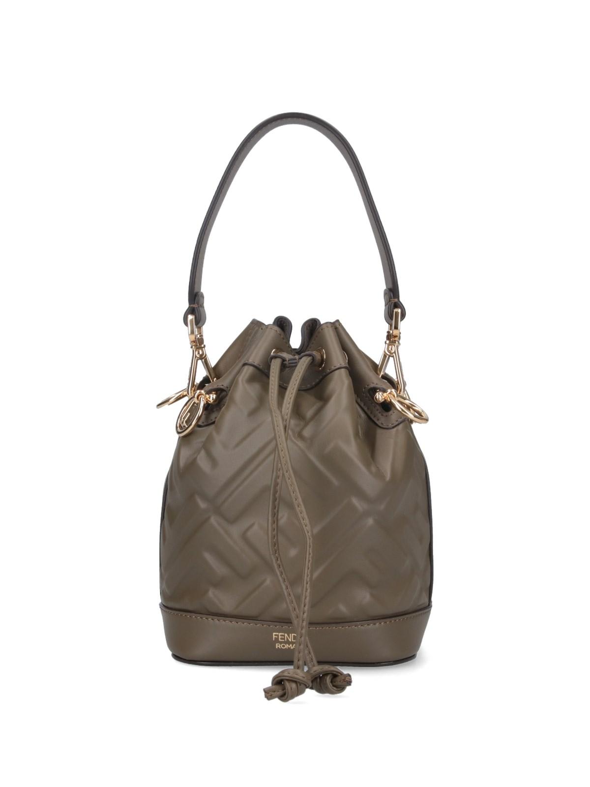 Shop Fendi Mon Tresor Mini Bag In Verde