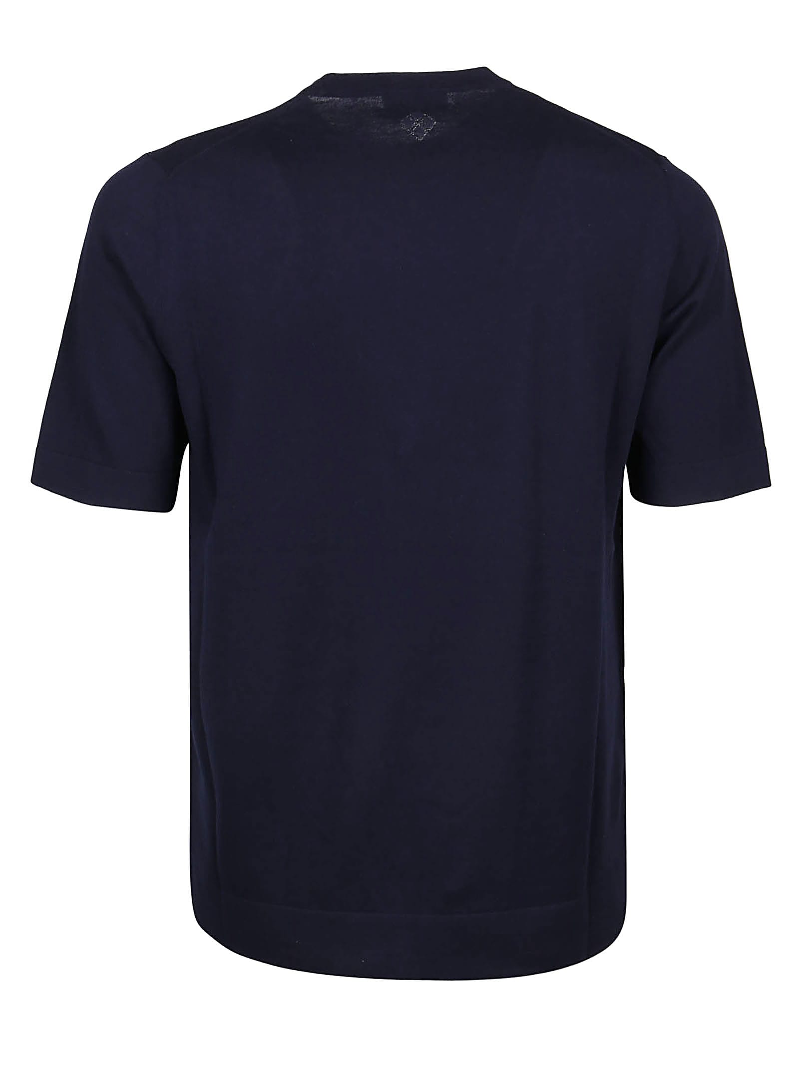 Ballantyne Plain T-shirt In Blue