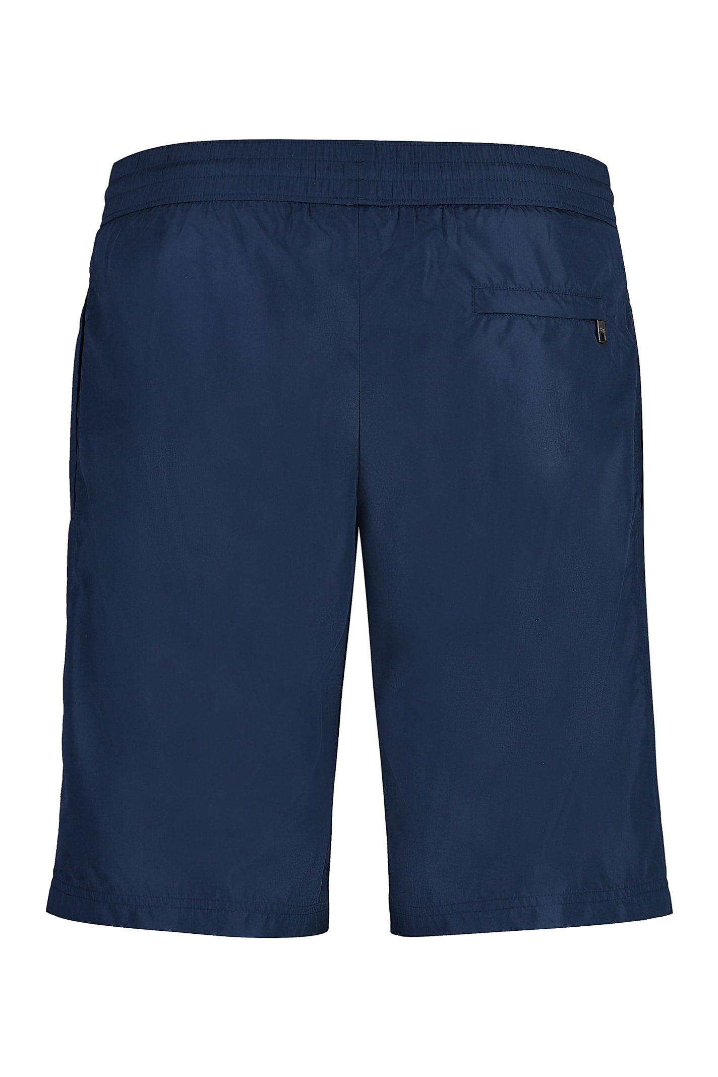 Shop Dolce & Gabbana Nylon Swim Shorts In Blue