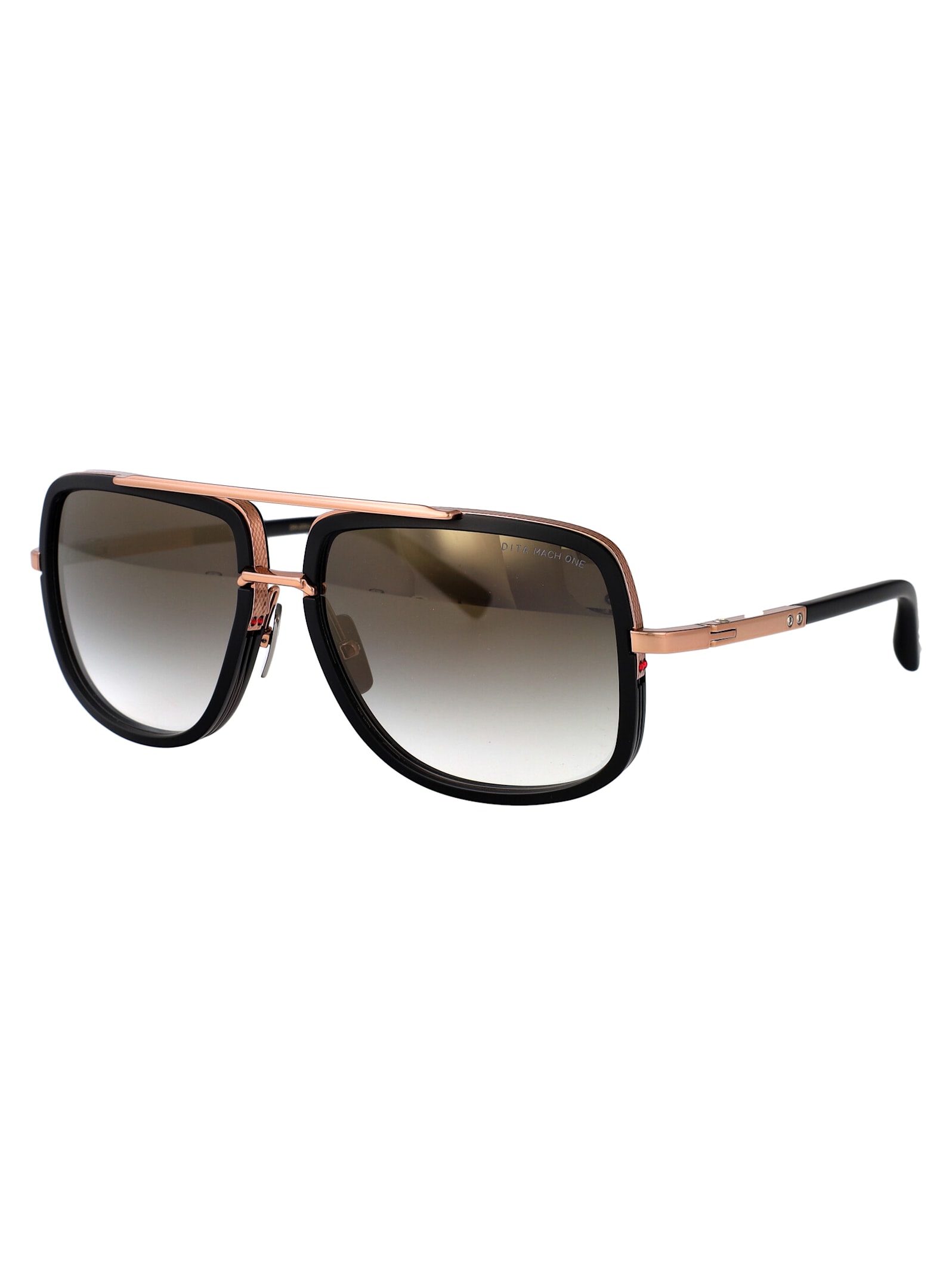 Dita Mach-one Sunglasses In Black