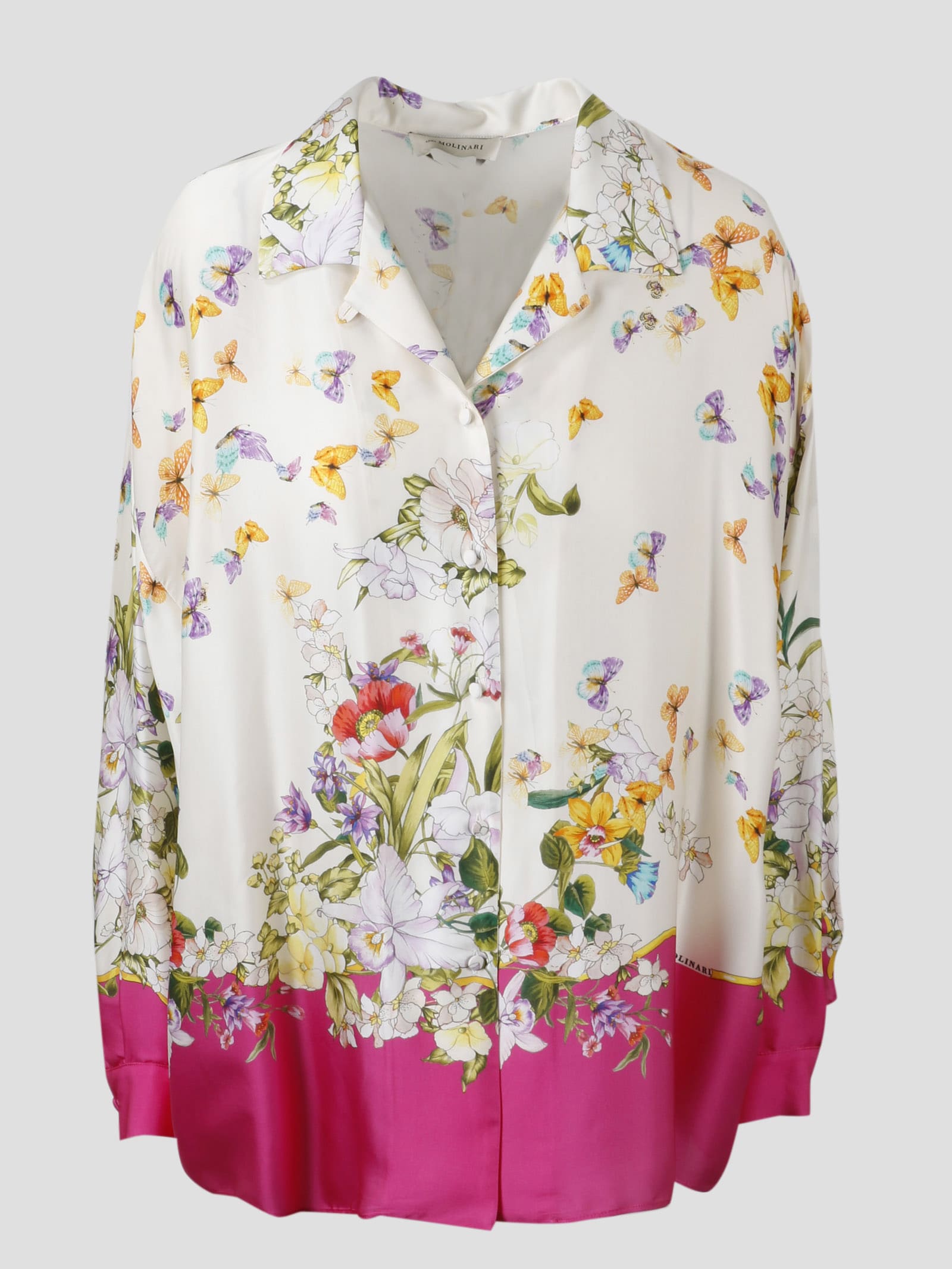 Anna Molinari Flower Shirt