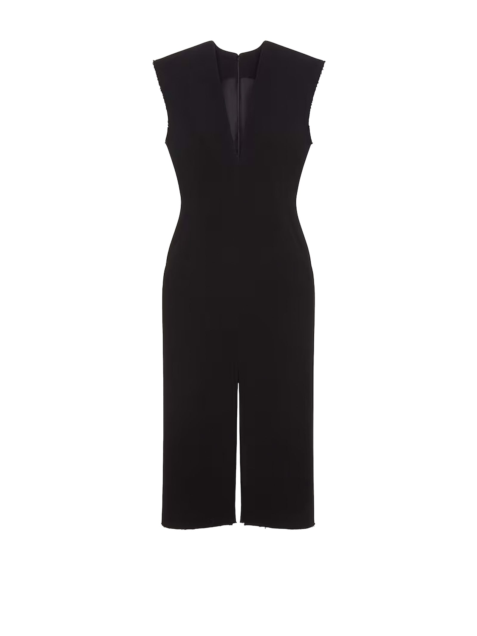Givenchy Women V-neck Pencil Dress In Black