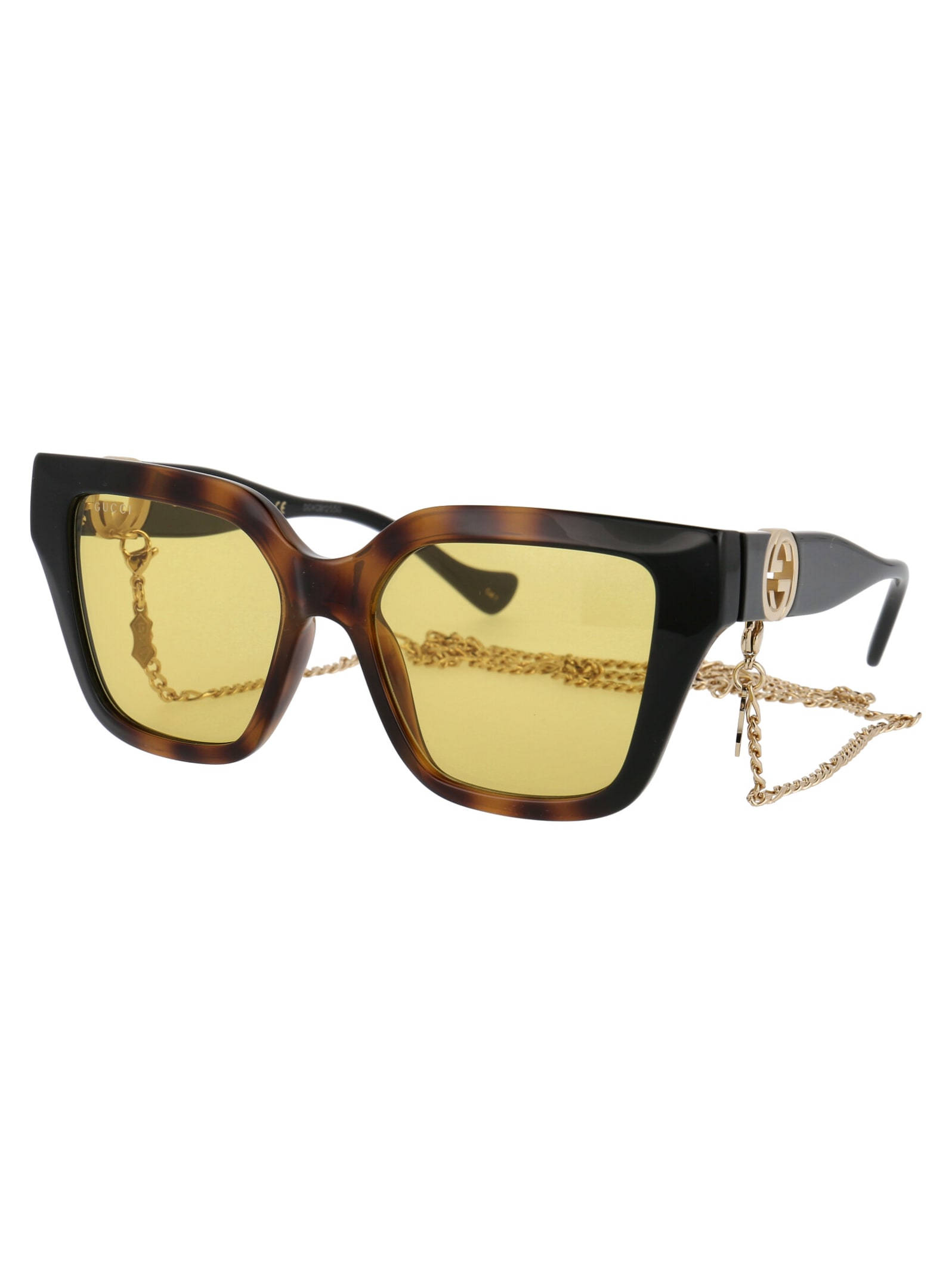 Shop Gucci Gg1023s Sunglasses In 004 Havana Black Yellow