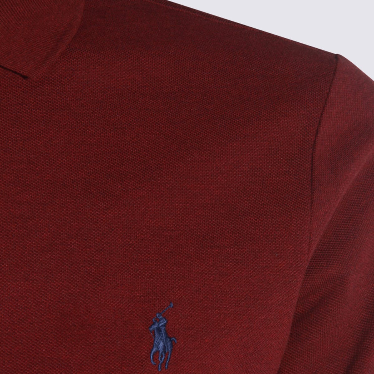 Polo Ralph Lauren Polo Classic Fit Mesh Polo Shirt In Burgundy