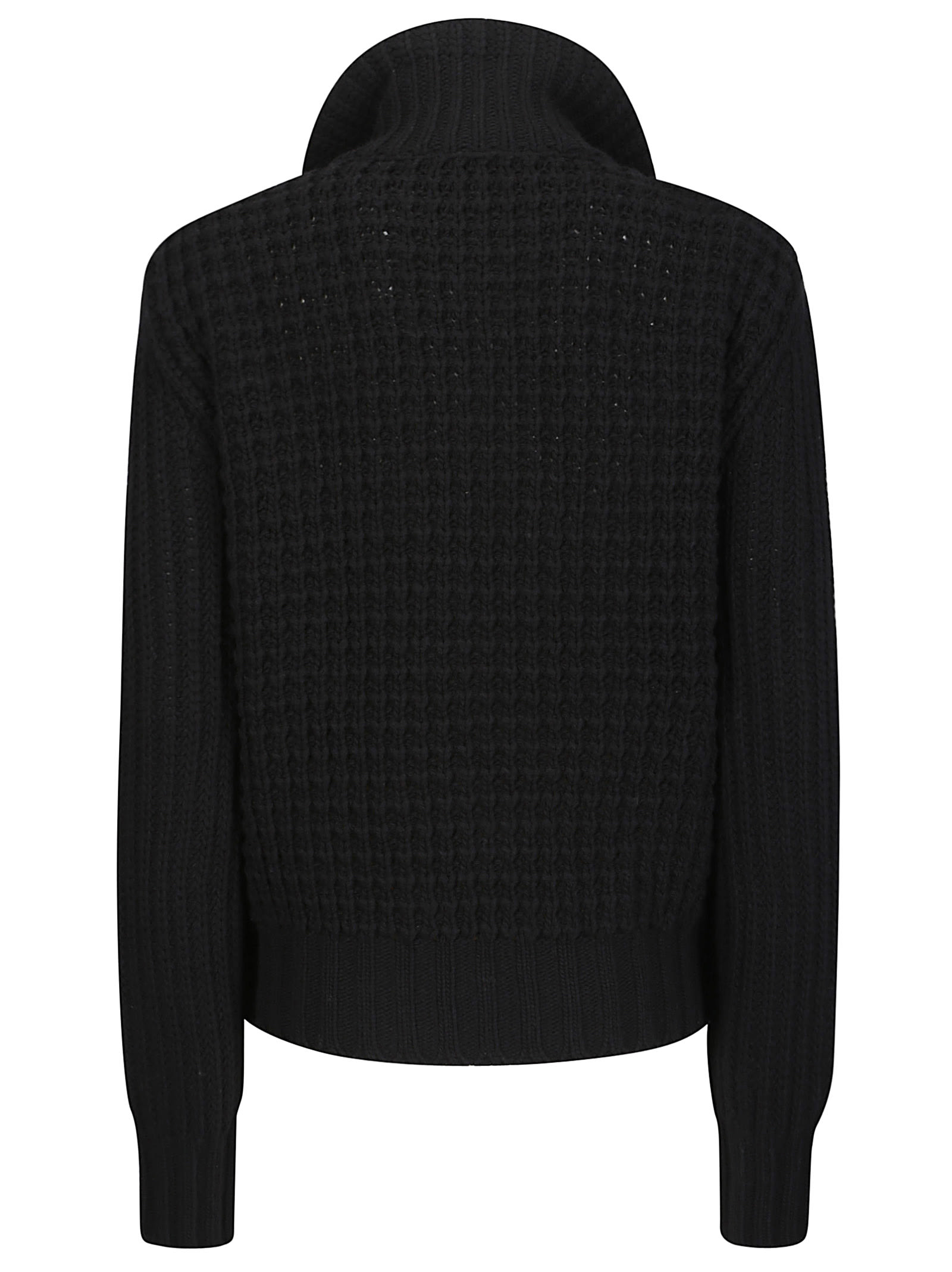 Shop Moncler Cardigan In Black