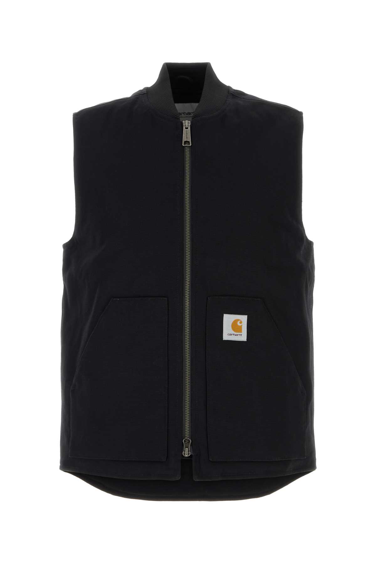 Carhartt Classic Zip-up Vest In Black