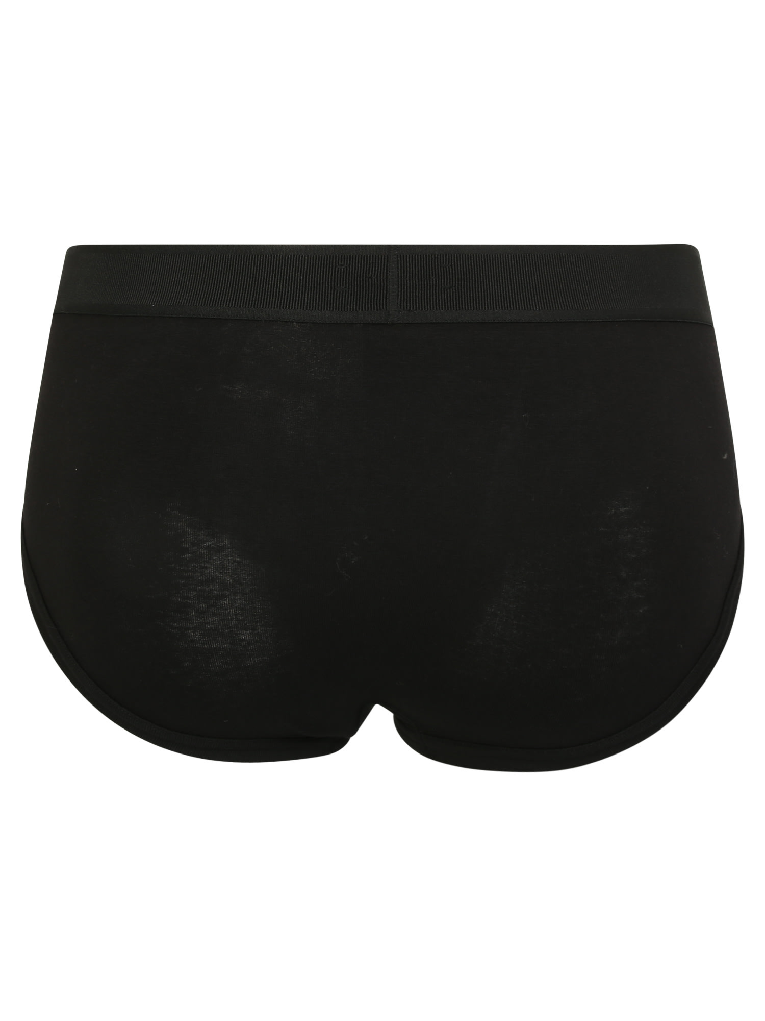 Tom Ford Black Logo Waistband Briefs In Black