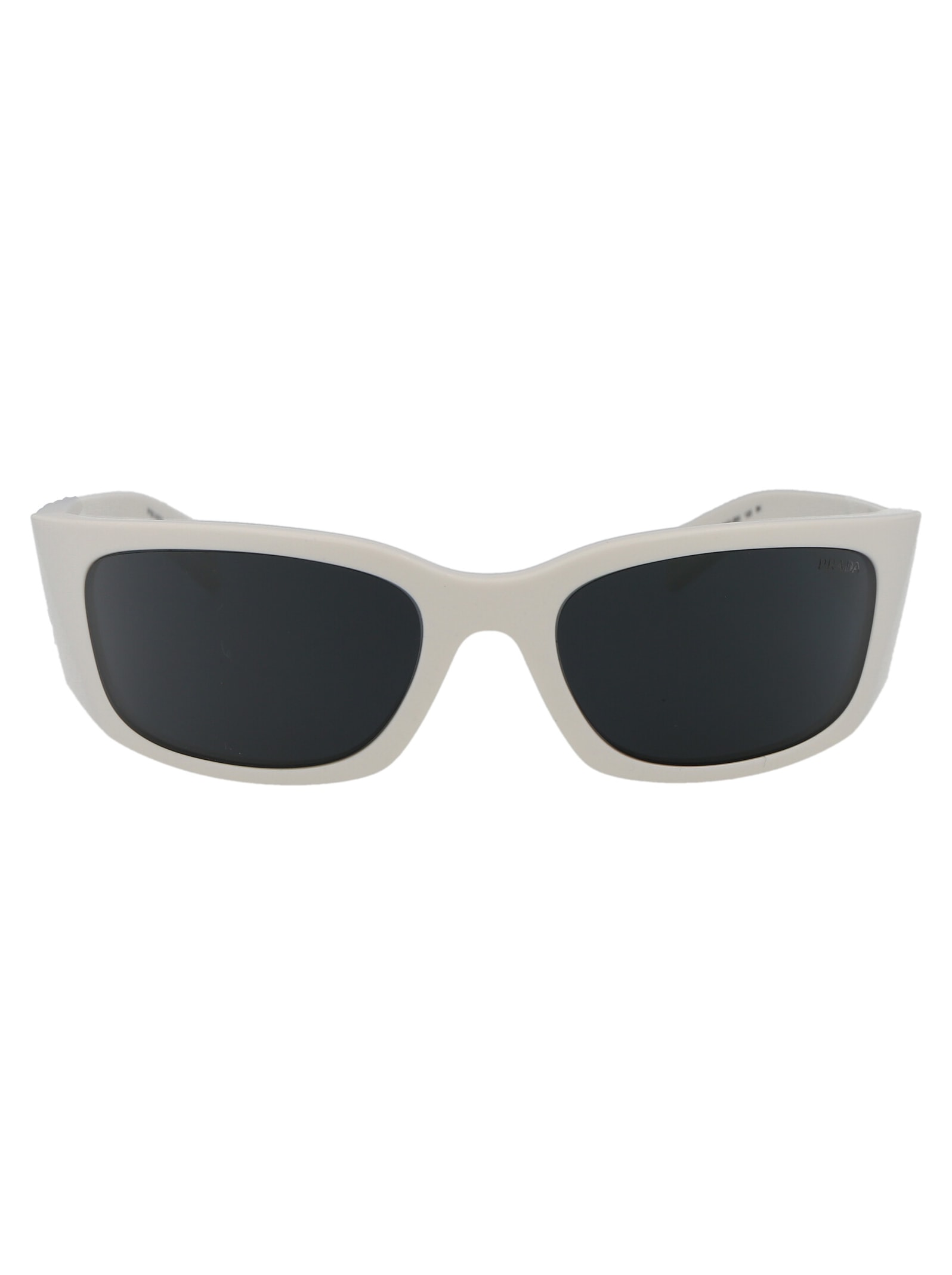 Shop Prada 0pr A19s Sunglasses In 1425s0 Talc