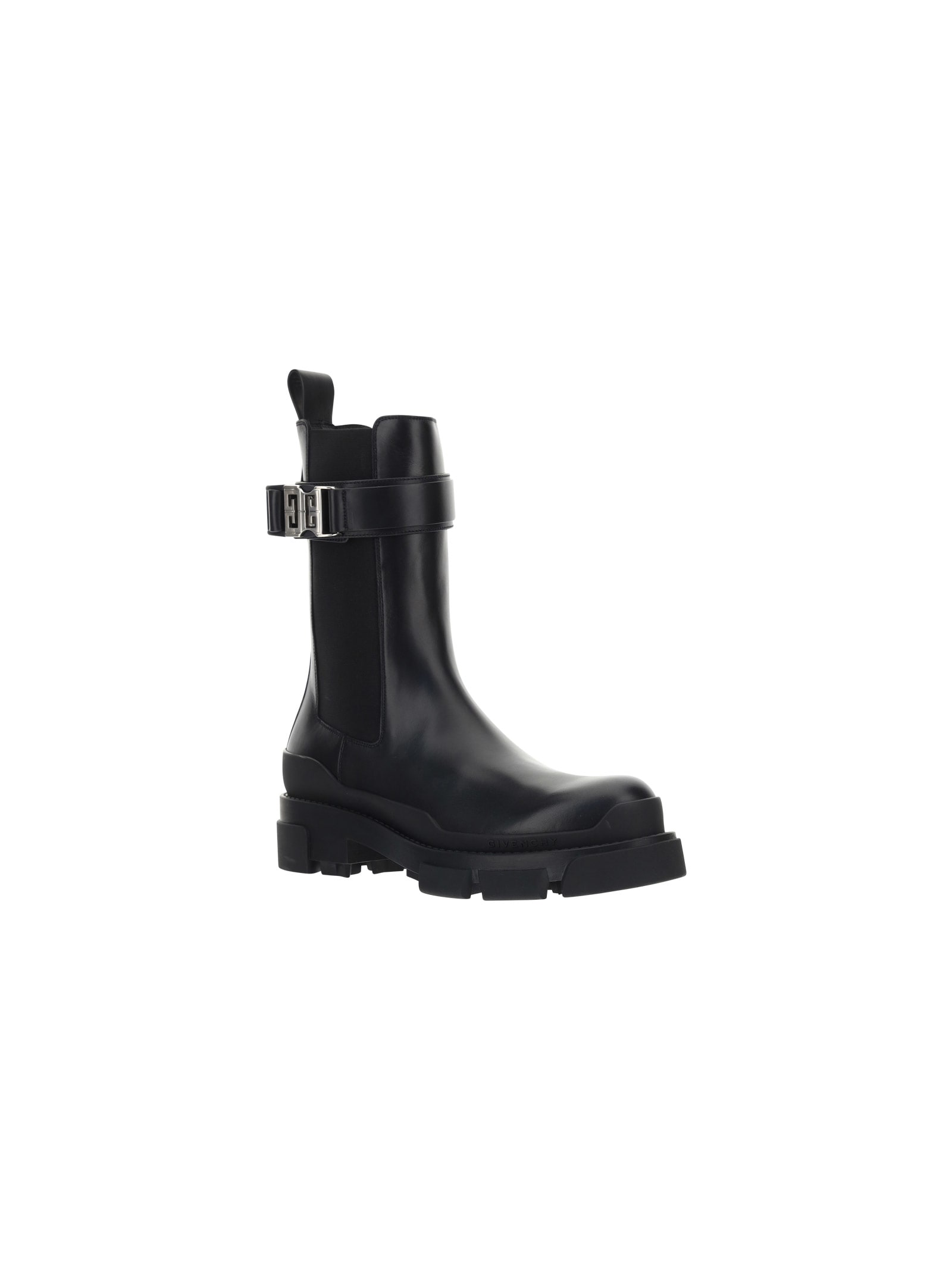 Shop Givenchy Terra Chelsea Boots In Black