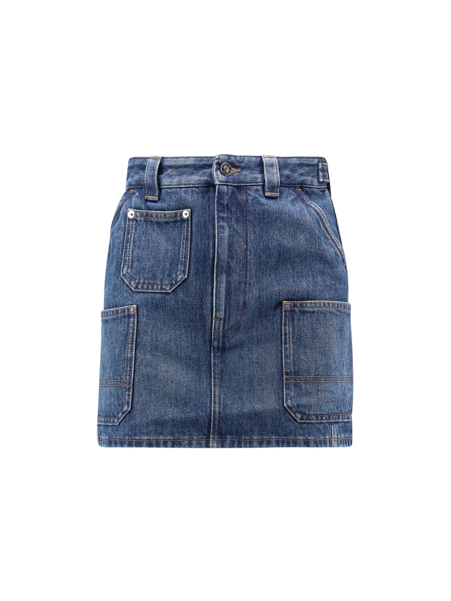 Givenchy Denim Mini Skirt
