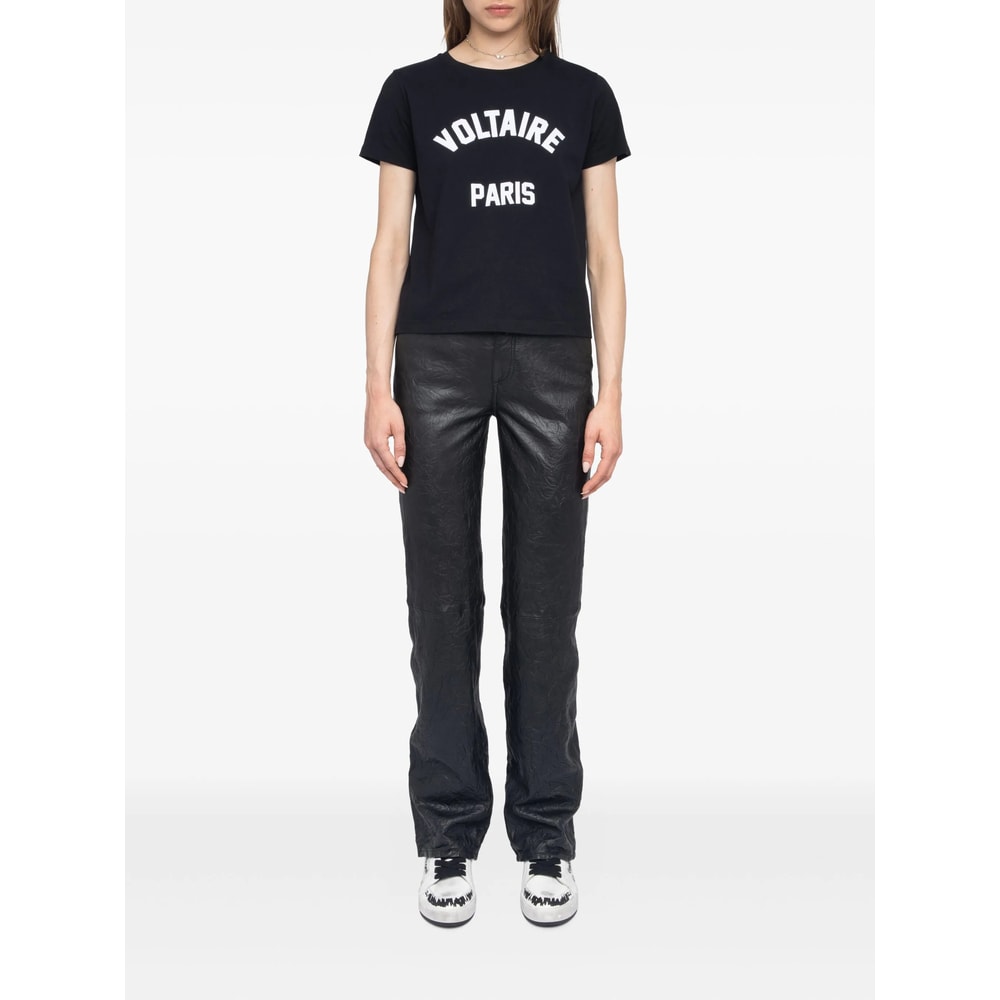 Zadig & Voltaire T-shirt In Black