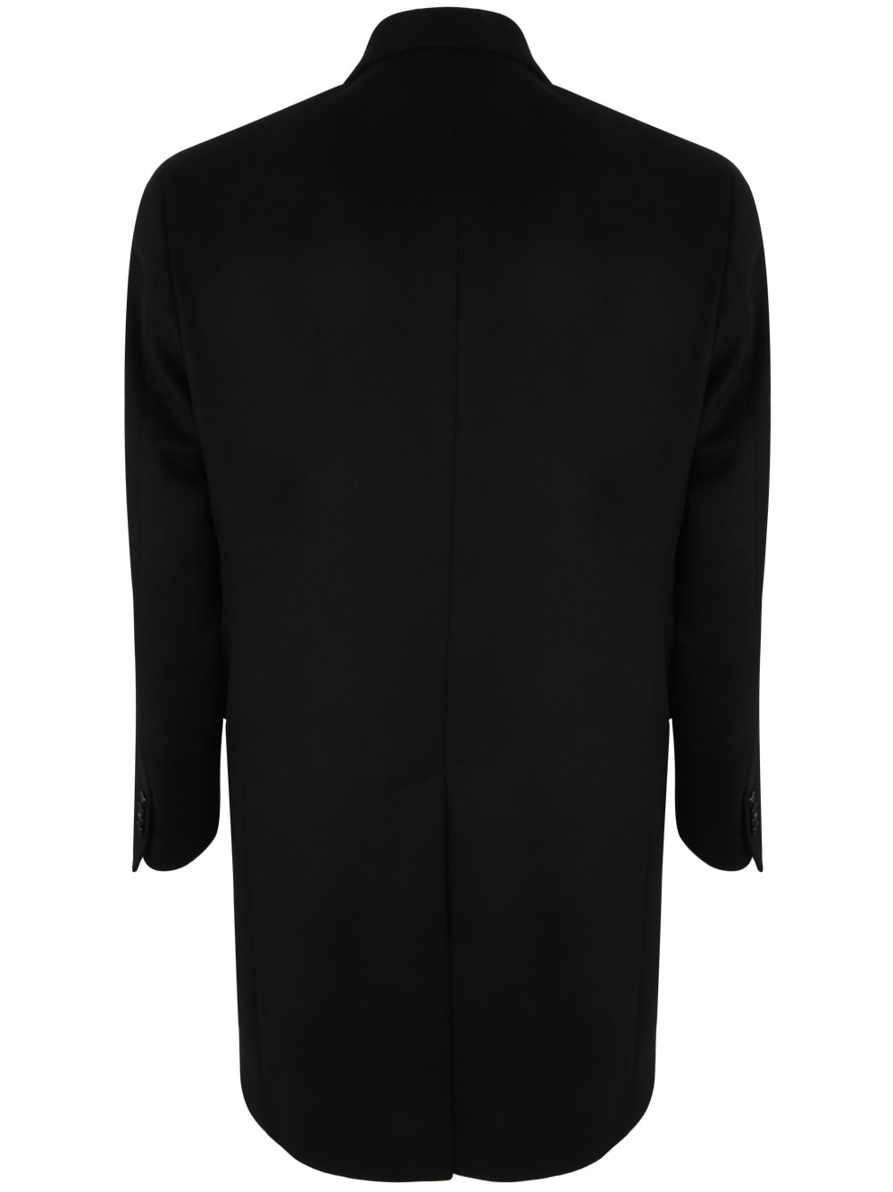 Shop Sartoria Latorre Aosta Single Breasted Coat In Black
