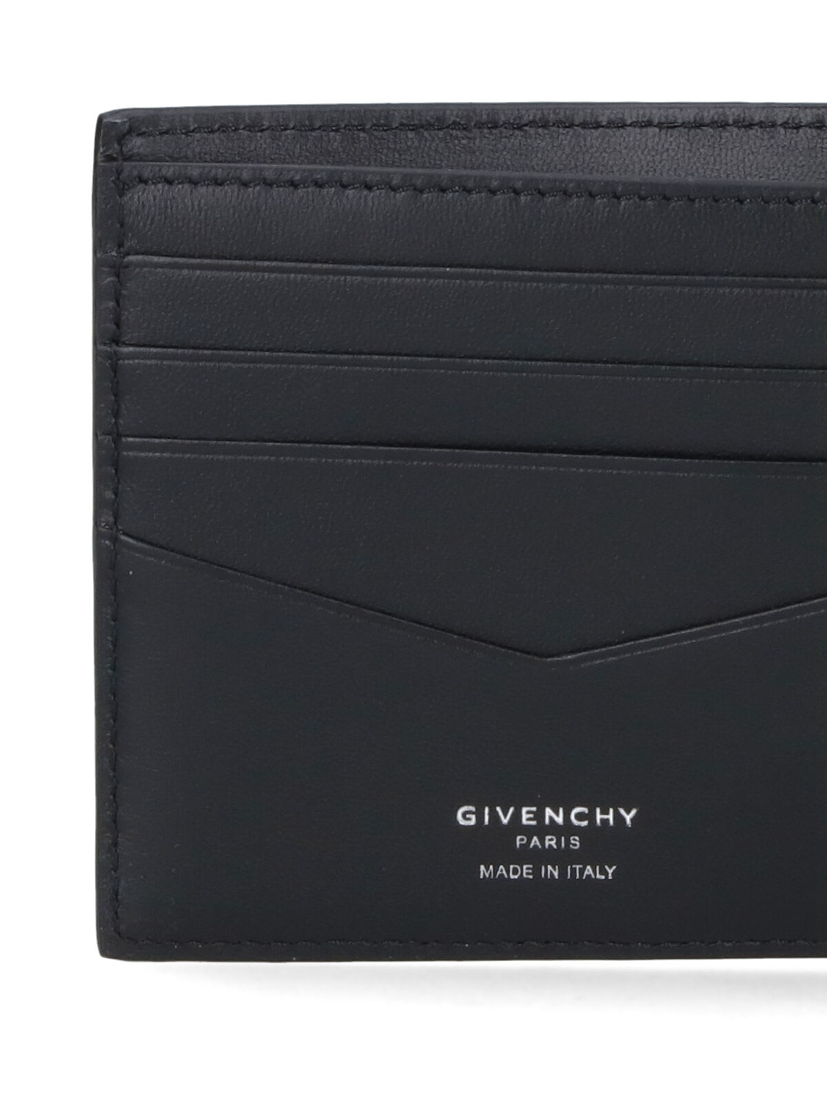Givenchy Textured Leather Wallet With Coin Pocket In Black