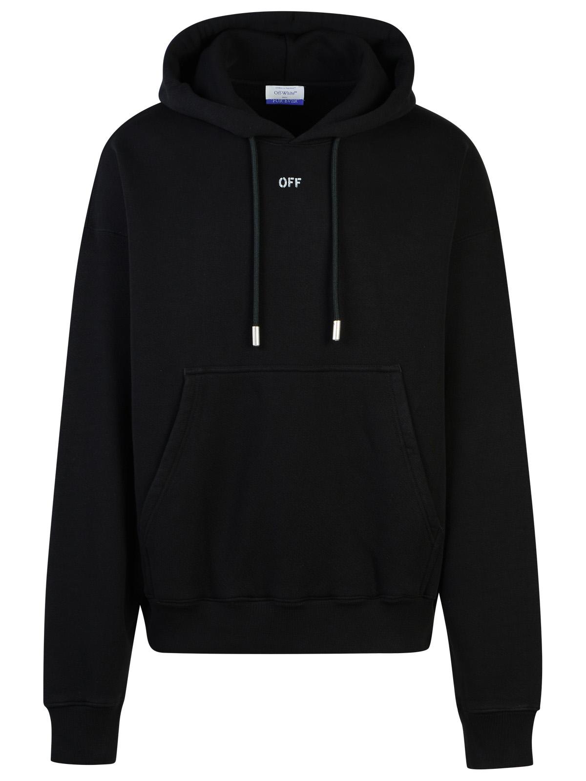 Off-white Skate Black Cotton Sweatshirt