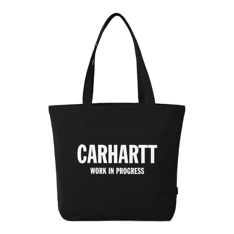 Carhartt Wavy State Tote In Black/white